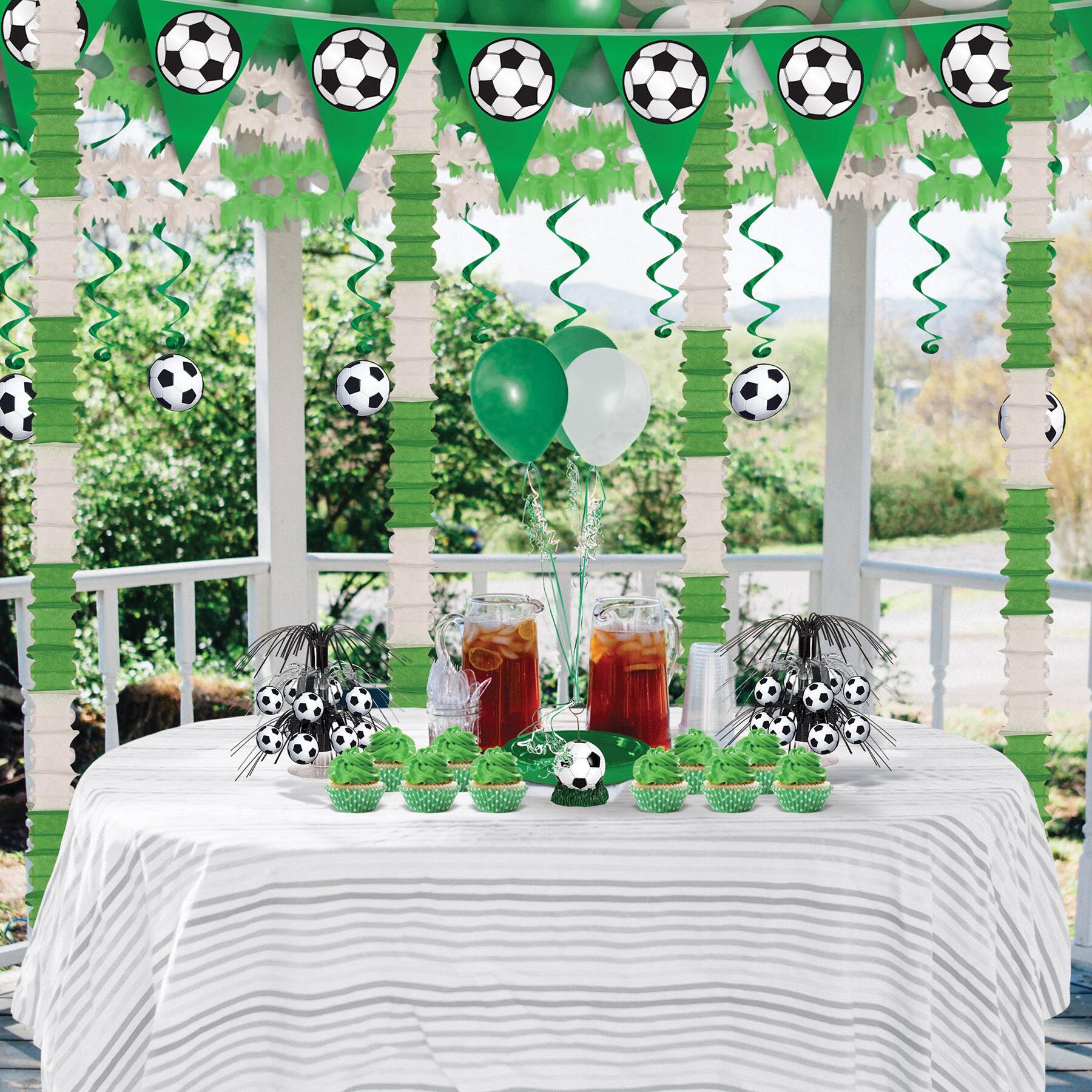 Beistle 14.5ft. Green & White Pageant Garlands, 2ct.