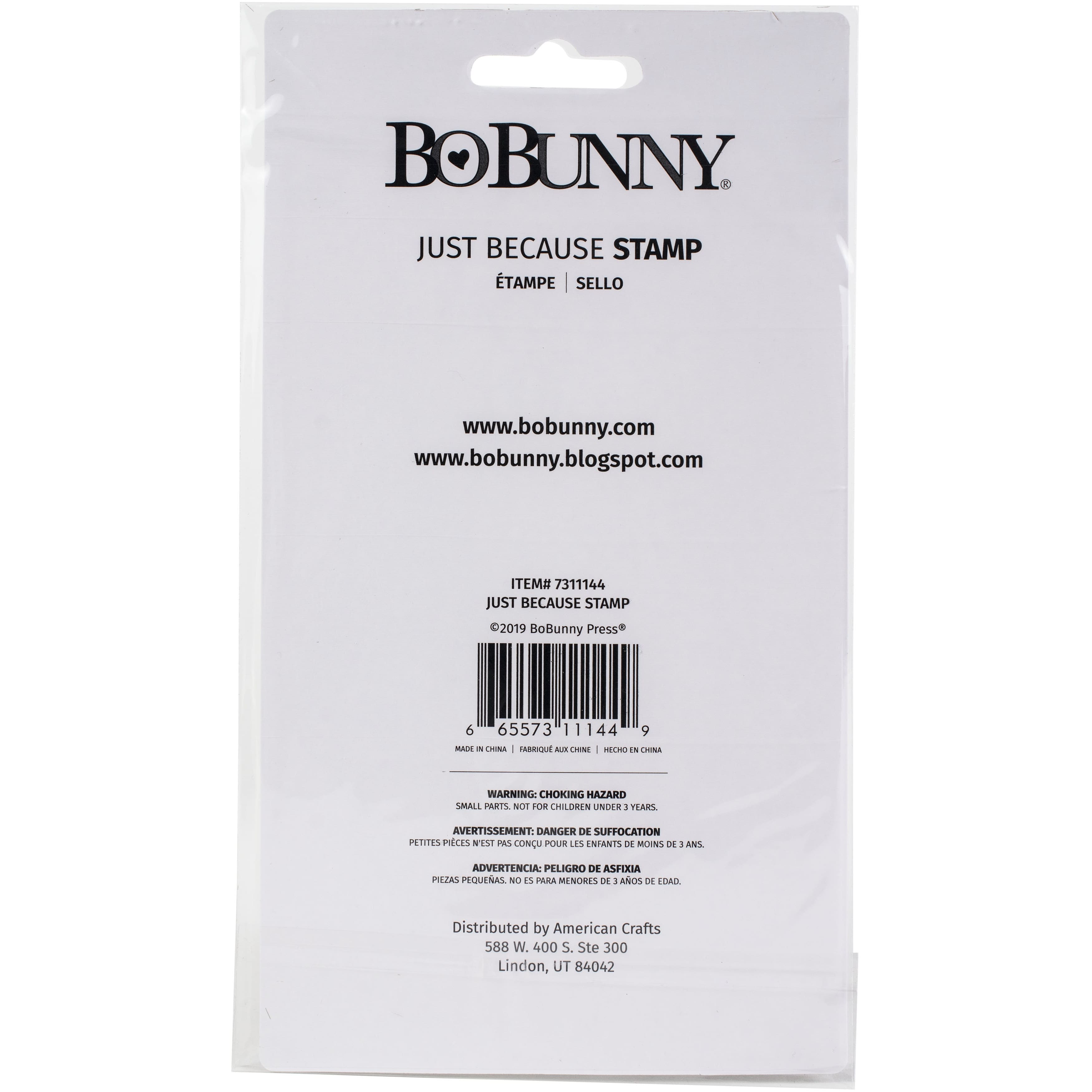 BoBunny® Just Because Clear Stamp Set