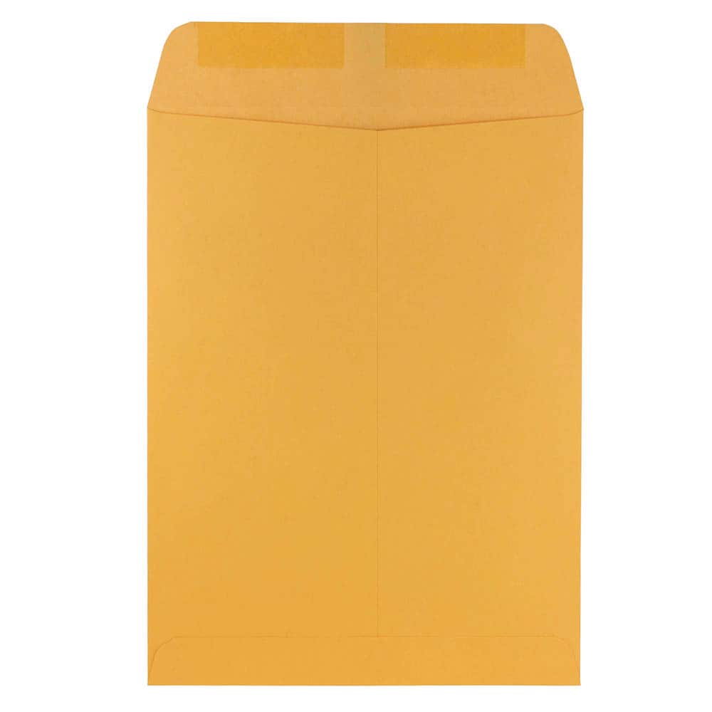 JAM Paper 9" x 12" Brown Kraft Manila Open End Envelopes, 100ct.