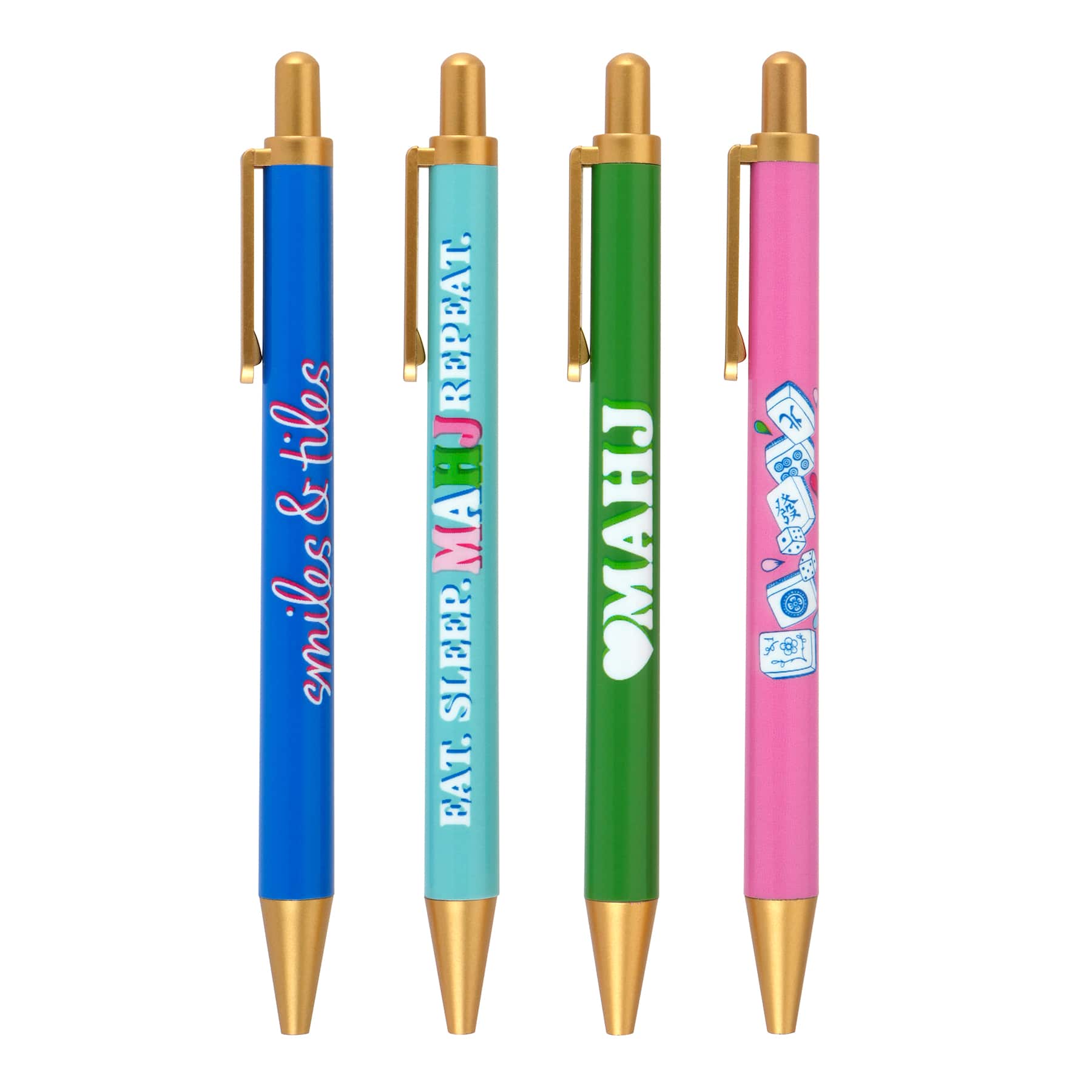 Mahjong Ballpoint Pen Set by Fab Finds