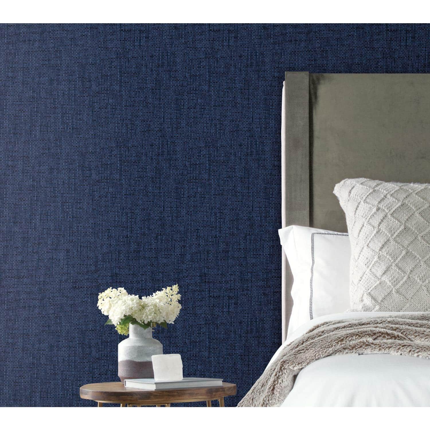 RoomMates Faux Grasscloth Weave Peel & Stick Wallpaper