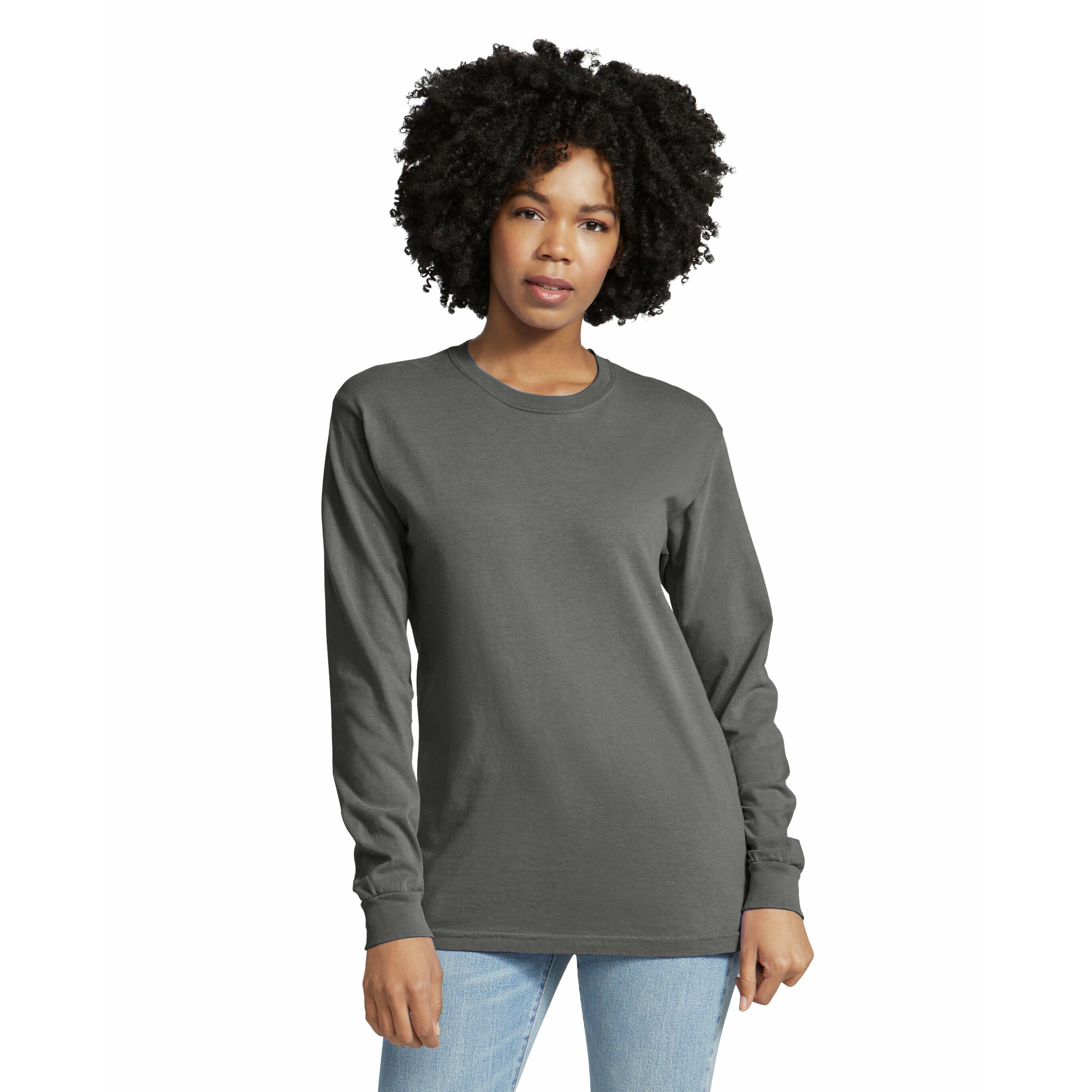 6 Pack: Comfort Colors® Heavyweight Long Sleeve Adult Unisex T-Shirt