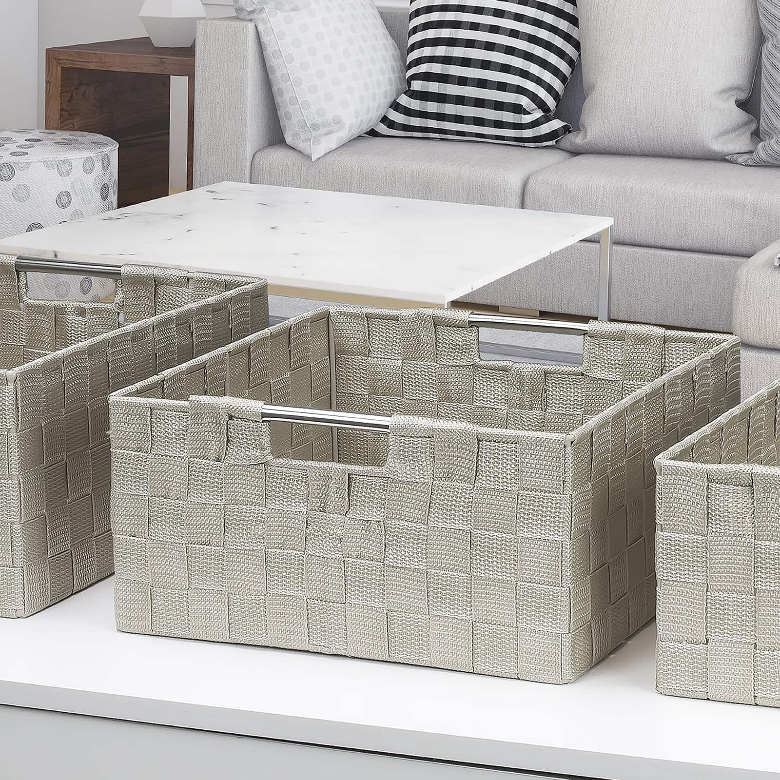 Sorbus 3-Piece Woven Basket Set