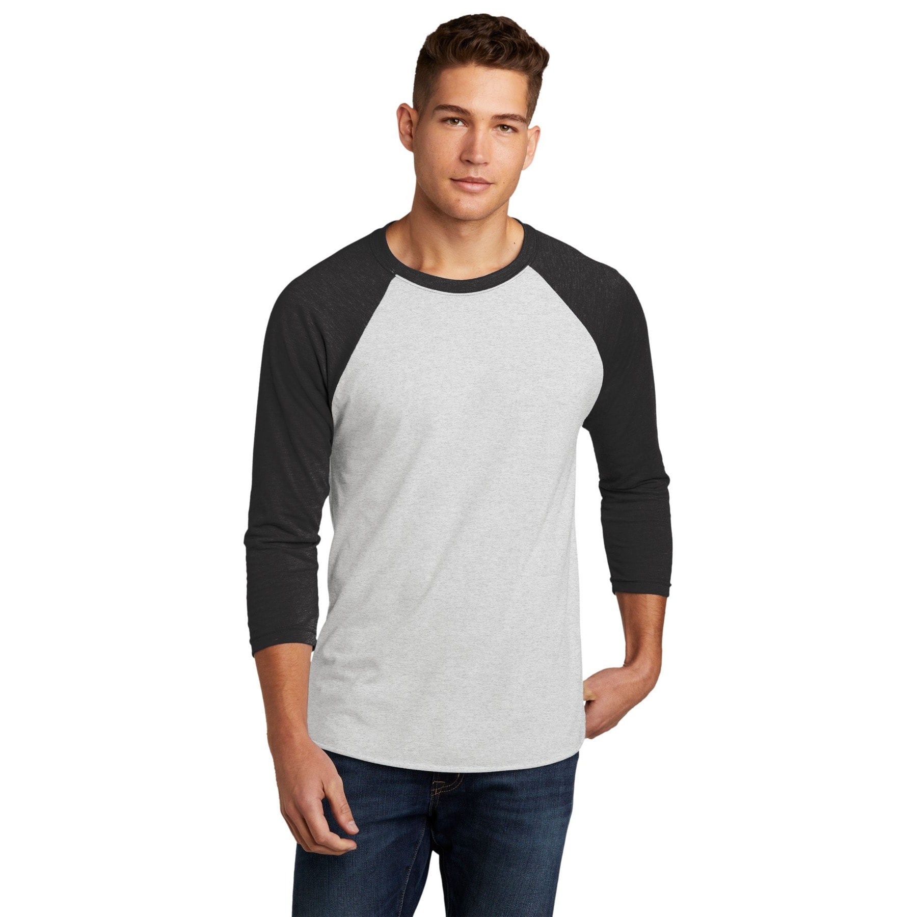 Next Level Unisex Tri-Blend 3/4-Sleeve Raglan T-Shirt