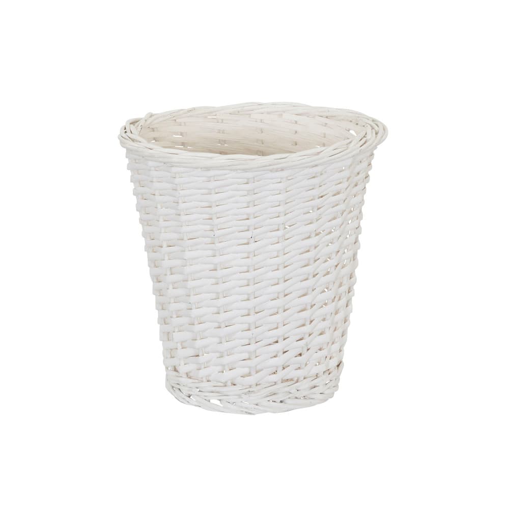 Household Essentials 7" Woven Wicker Waste Basket