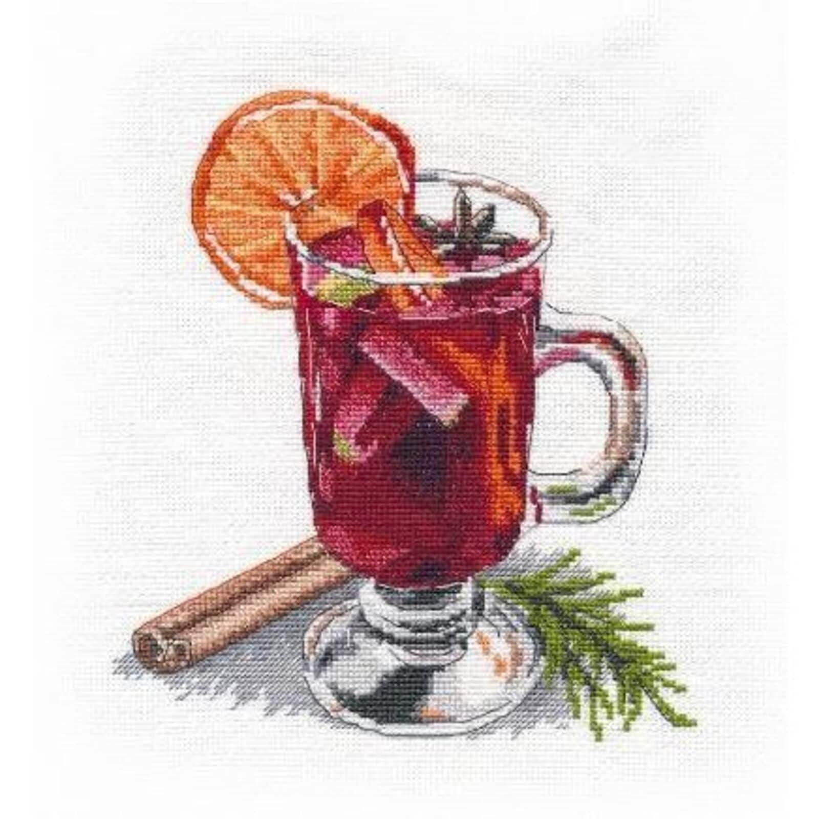 Oven Mulled WineCross Stitch Kit