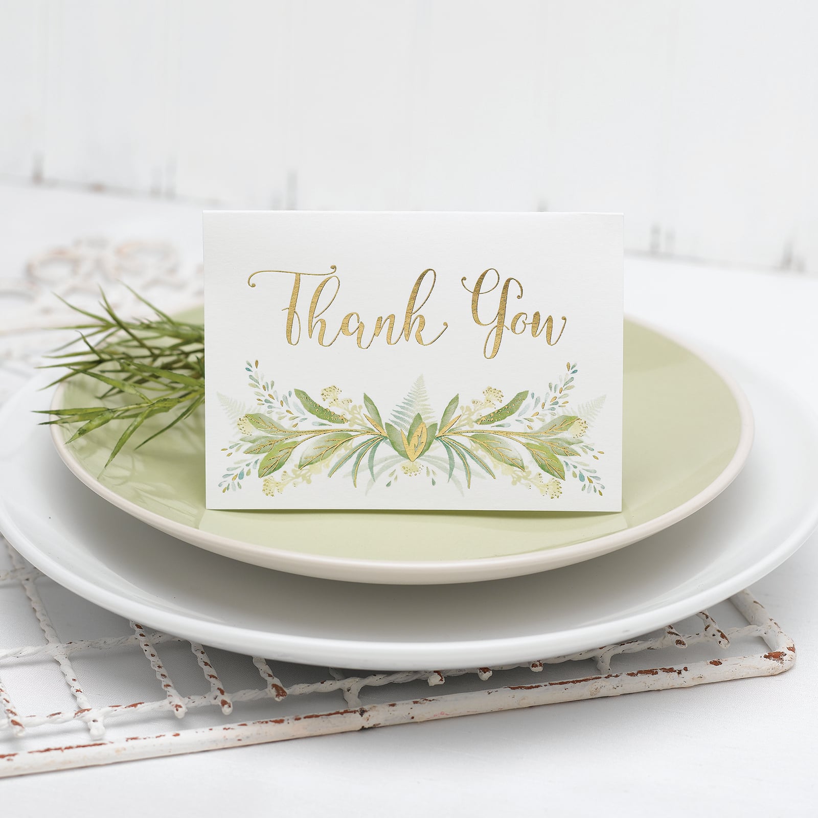 Hortense B. Hewitt Co. Greenery Thank You