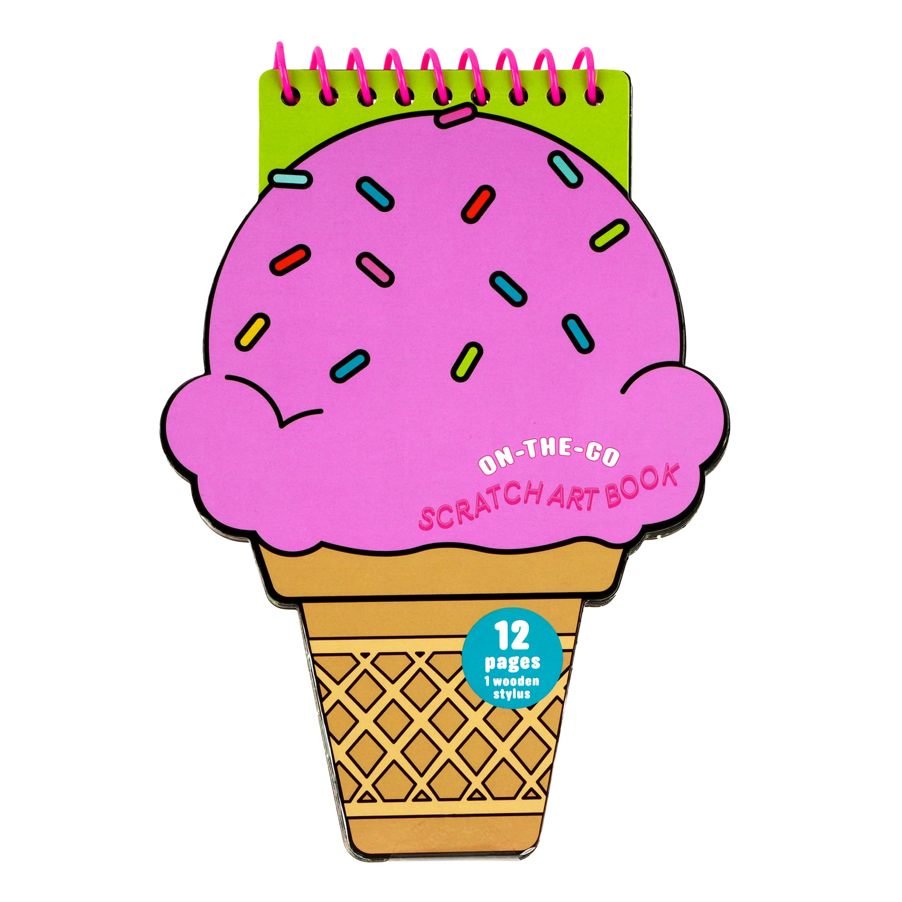 Summer Ice Cream On-the-Go Scratch Art Book by Creatology™