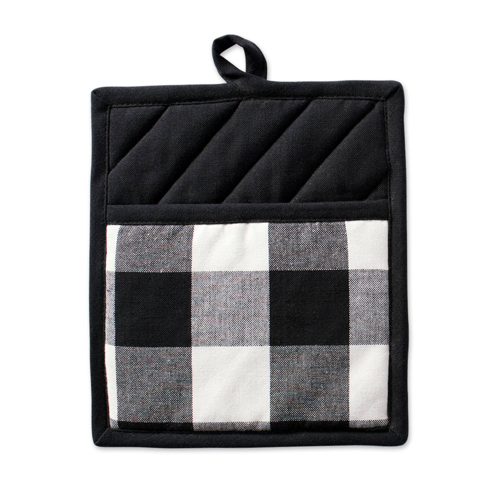 Buffalo Check Potholder & Dishtowel Kitchen Set
