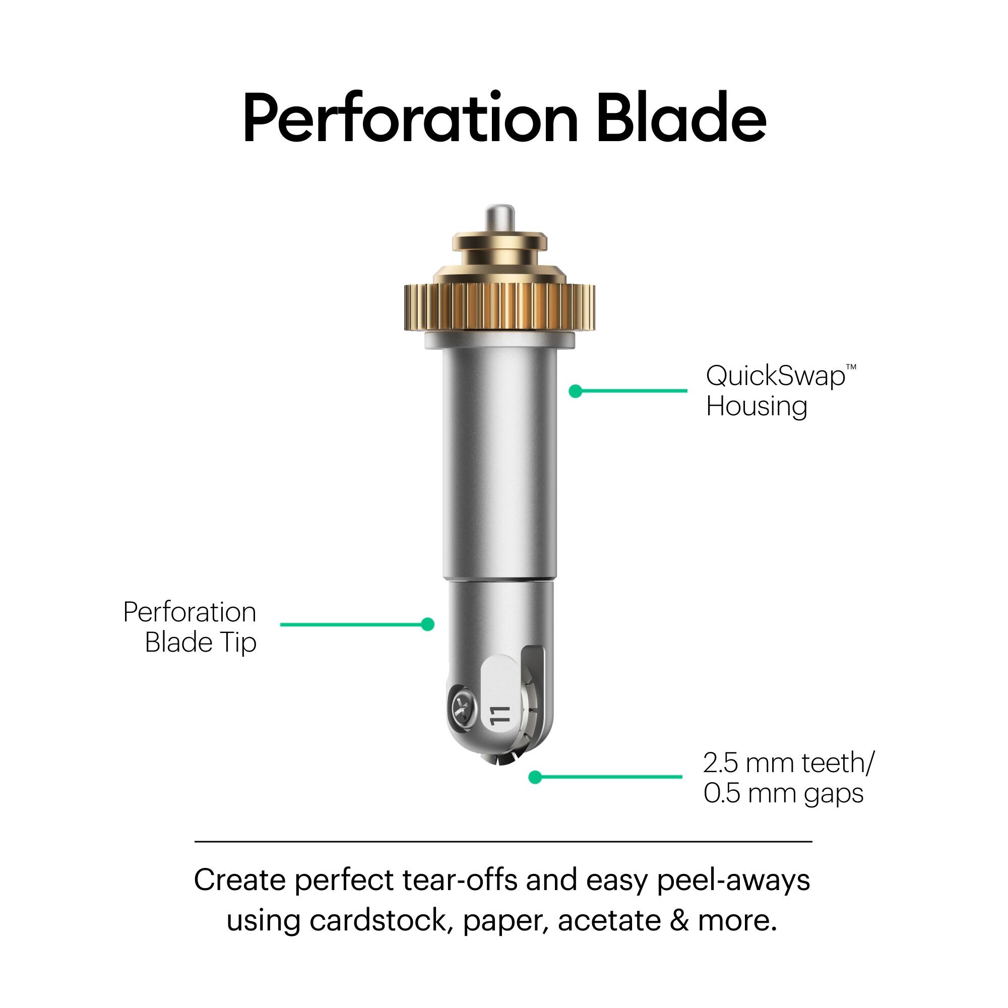 Cricut® Basic Perforation Blade + QuickSwap™ Housing