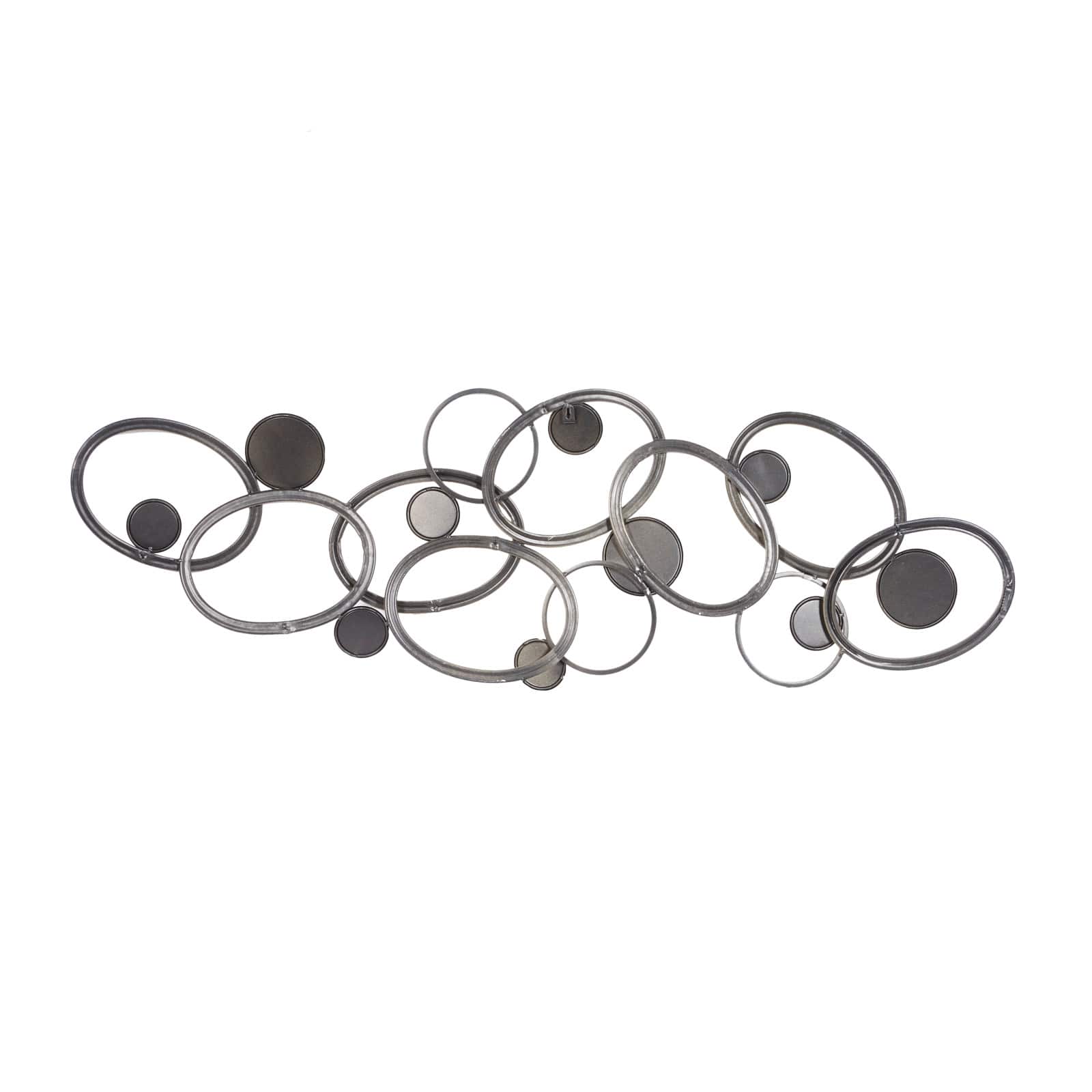 52" Gold Glam Abstract Metal Wall Décor