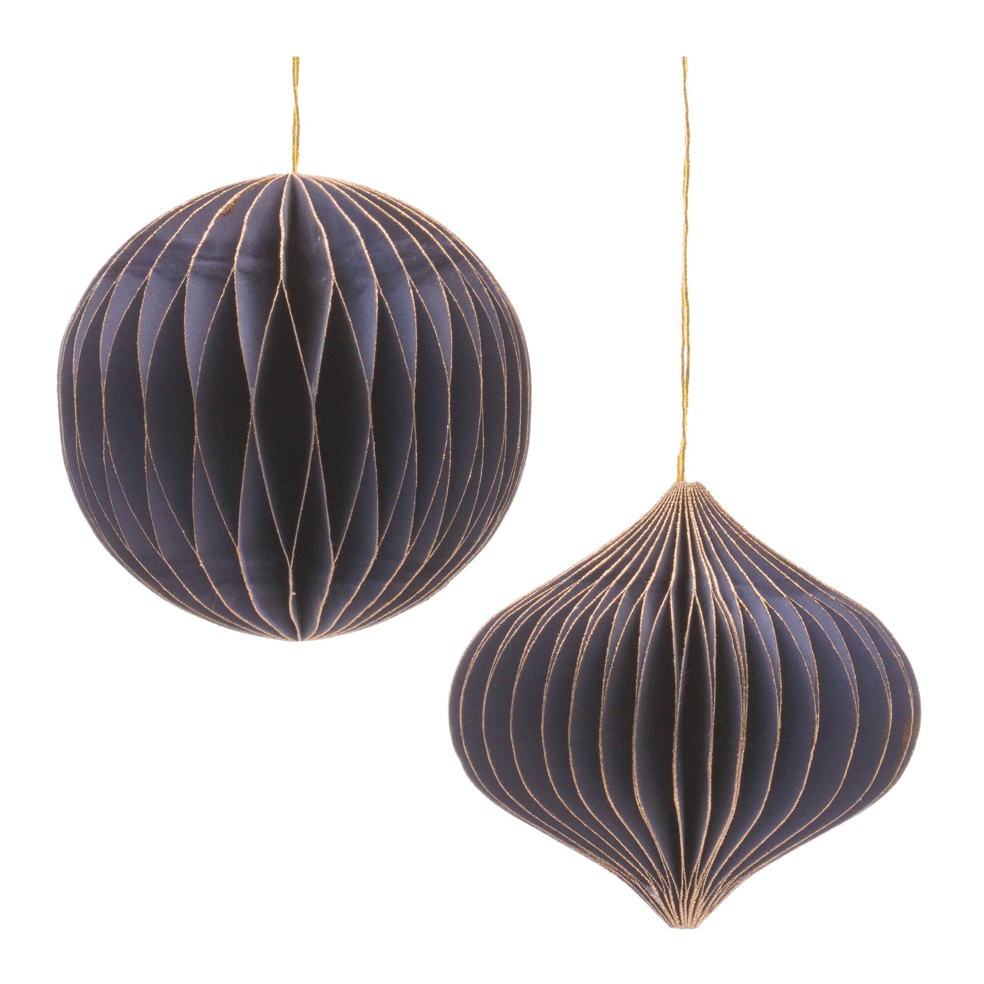 Melrose Paper Ornaments Set