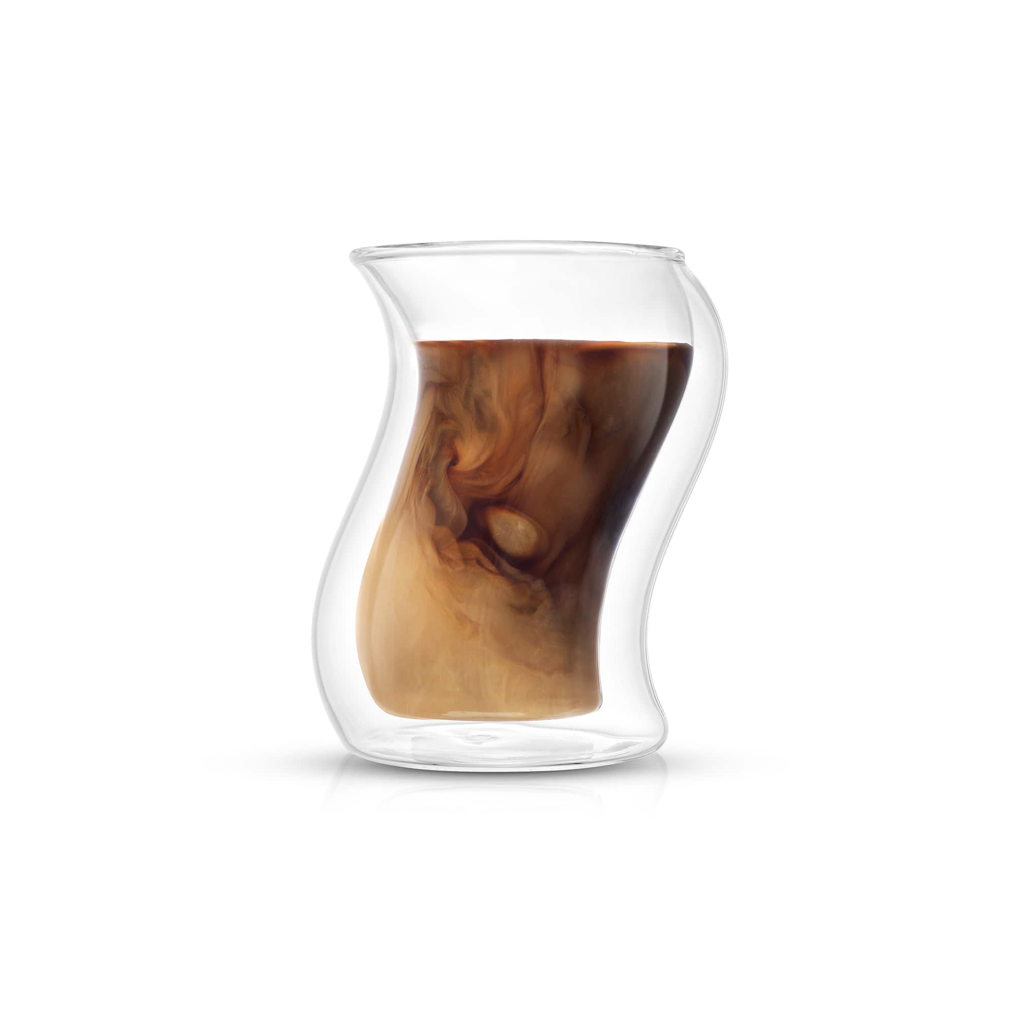 JoyJolt® 8oz. Pivot Double Wall Coffee Glasses, 4ct.