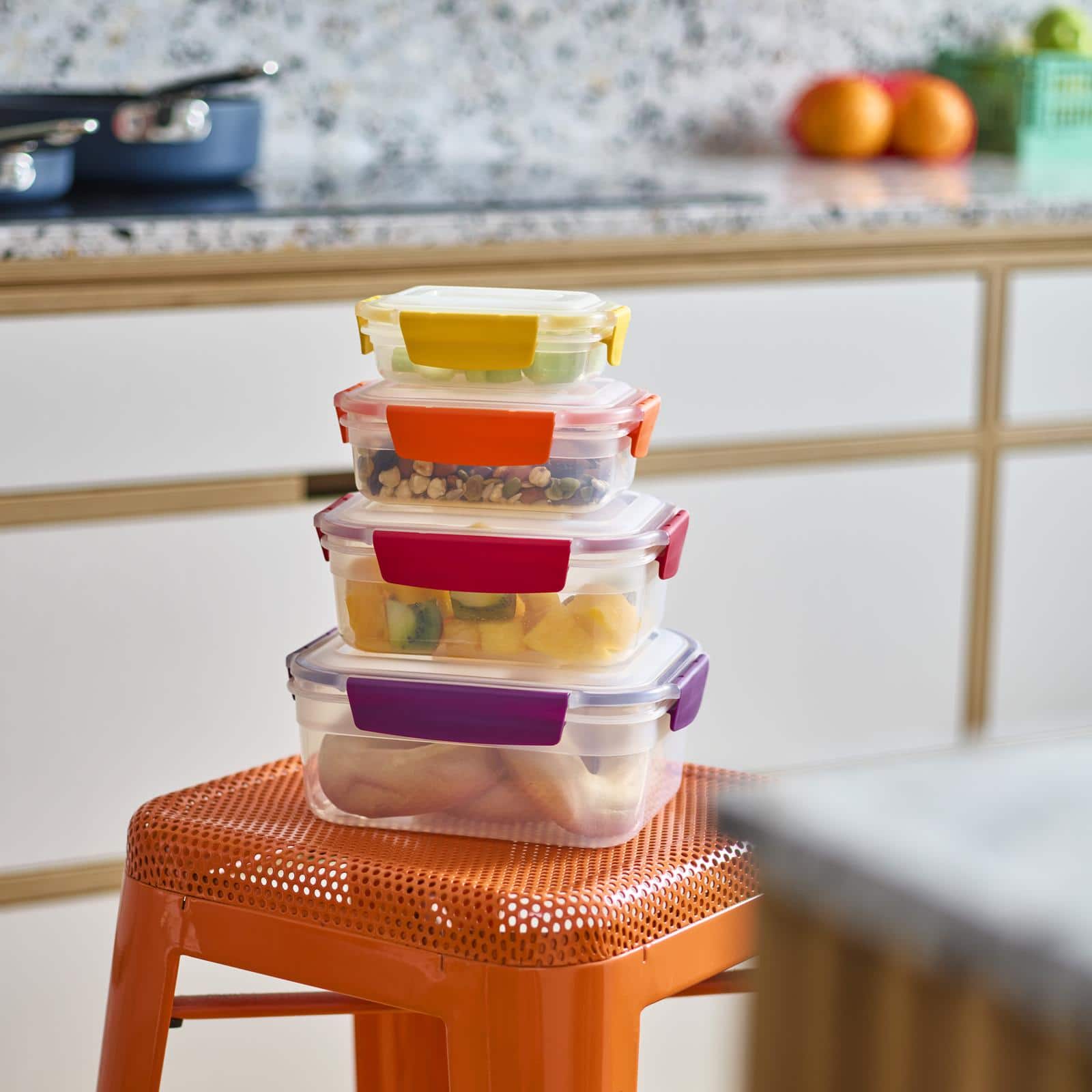 Joseph Joseph Nest Lock 16-piece Food Storage Container Set Multicolor
