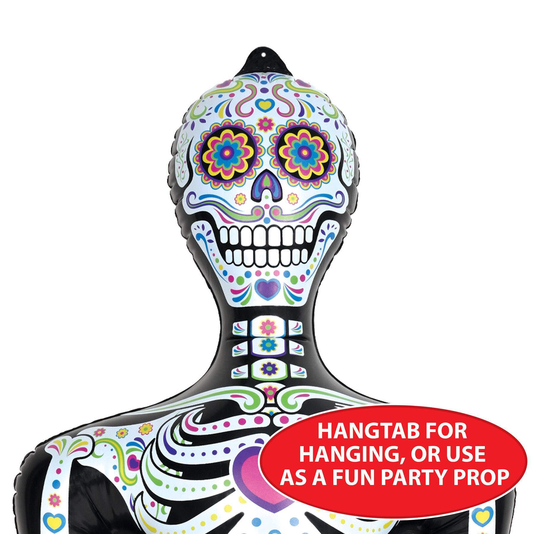 Beistle 4.5ft. Inflatable Day of the Dead Skeleton