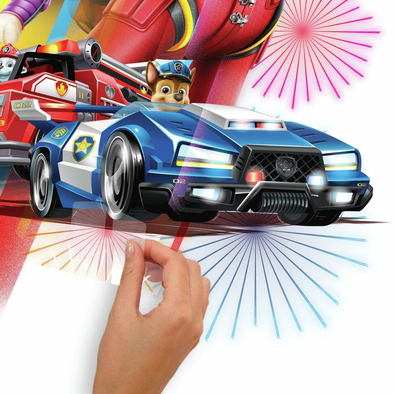 RoomMates Paw Patrol Movie Peel & Stick Giant Wall Decal