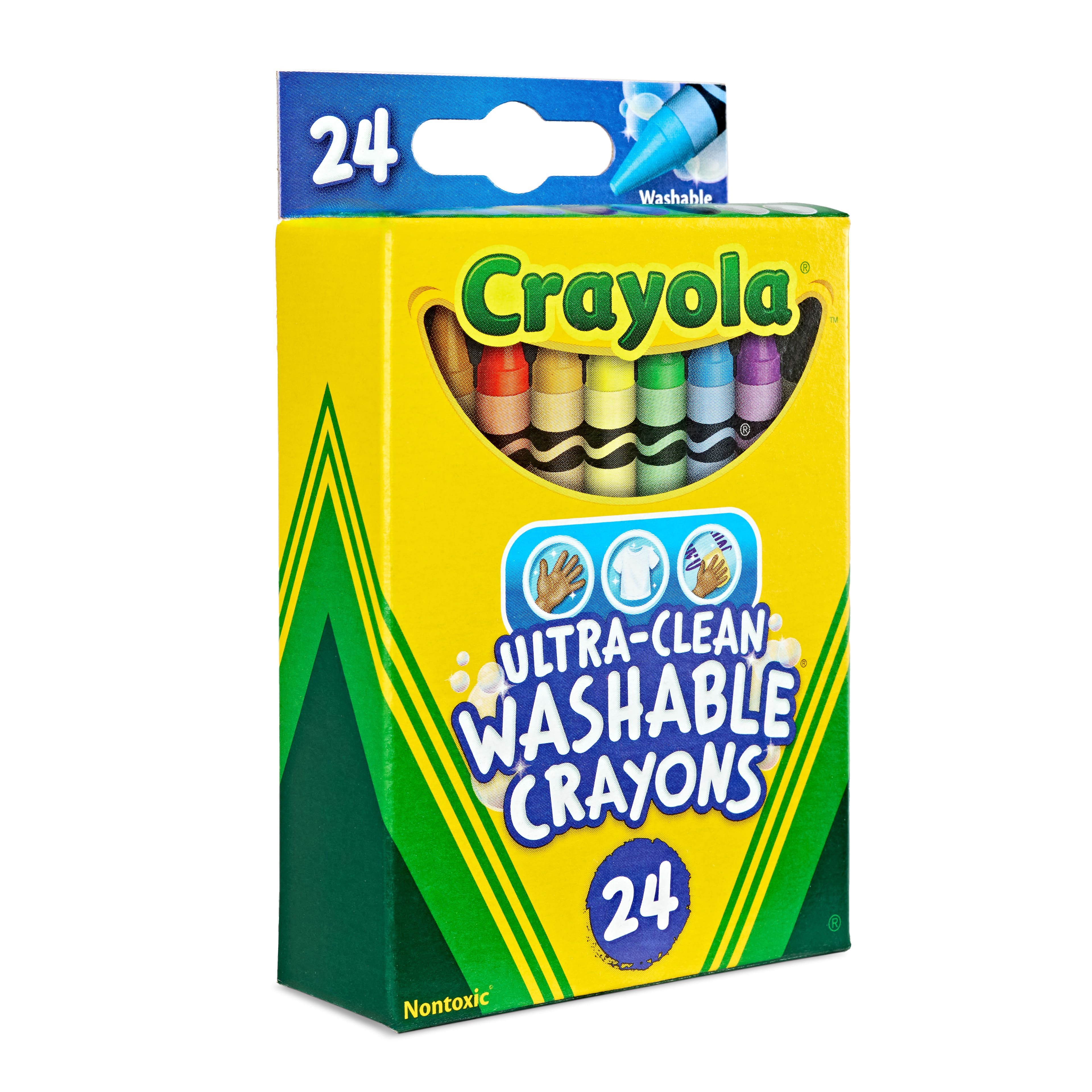 Crayola® Ulta-Clean™ Washable Crayons, 24ct.