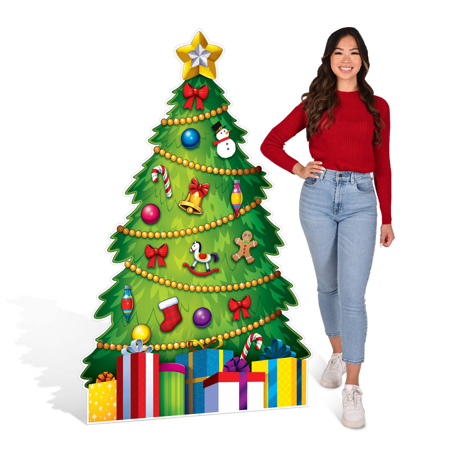 Beistle 69" Christmas Tree Standup