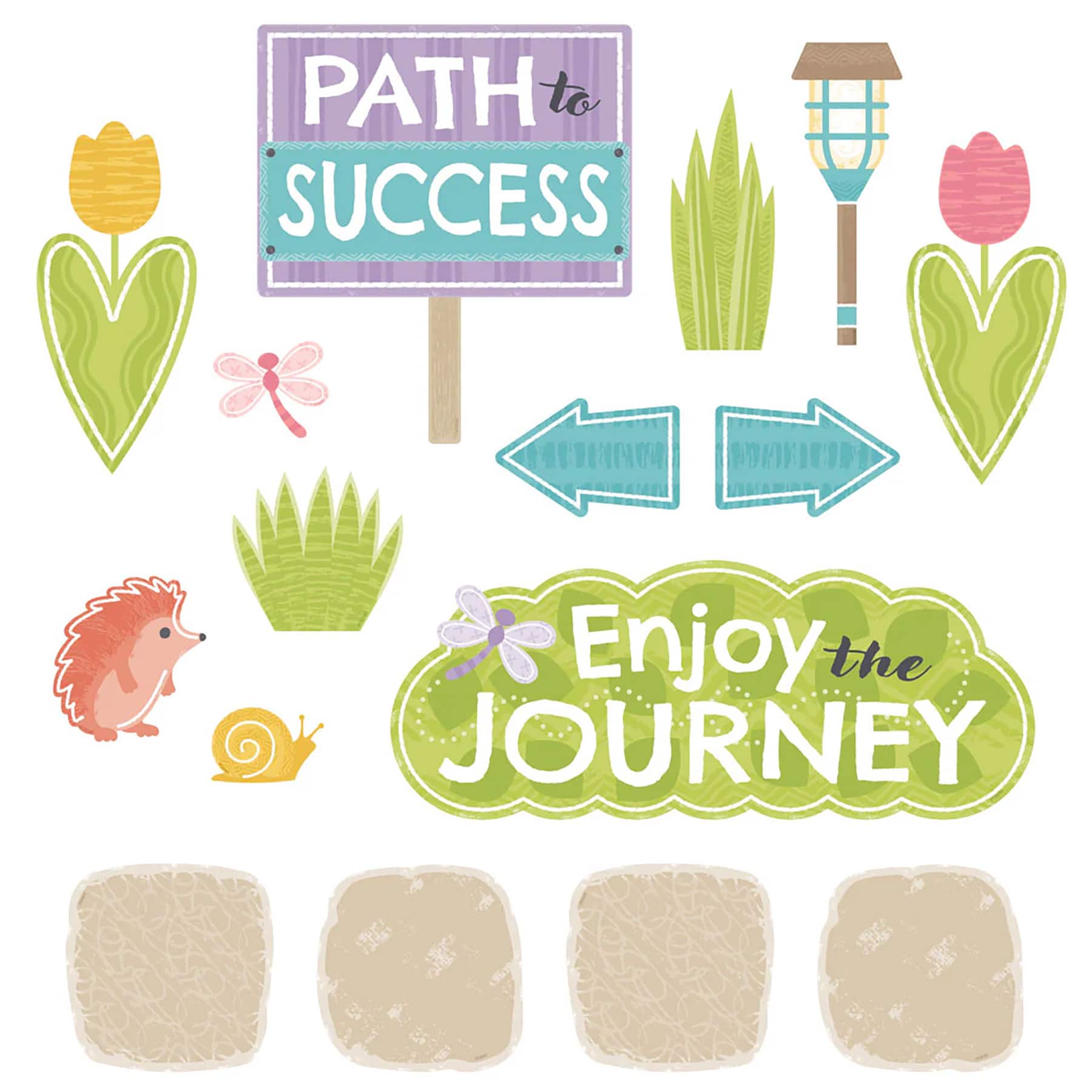 TREND Stepping Stones Learning Bulletin Board Set