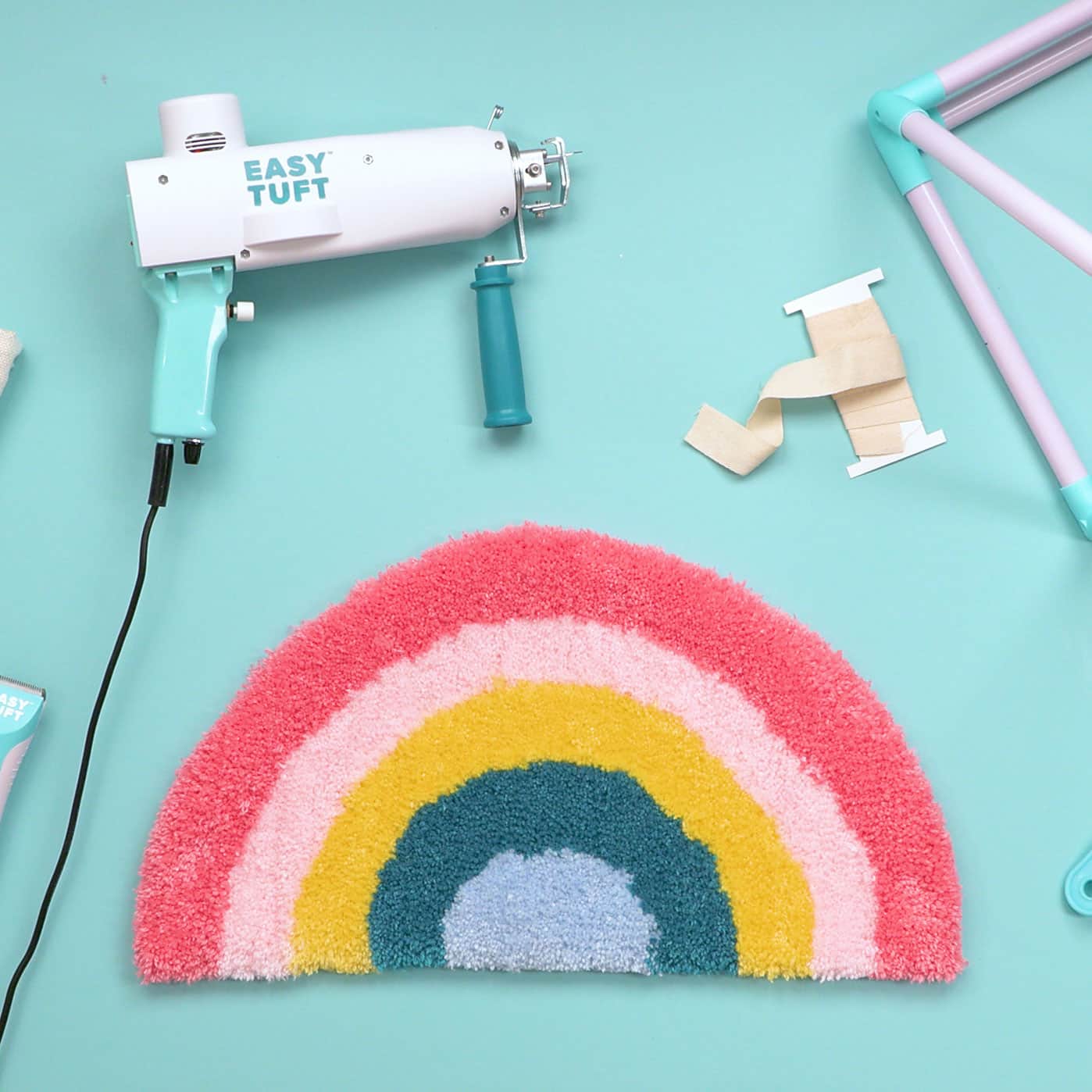 Rainbow rug タフティングラグ 54f029ab-f0a7-482f-aa37-