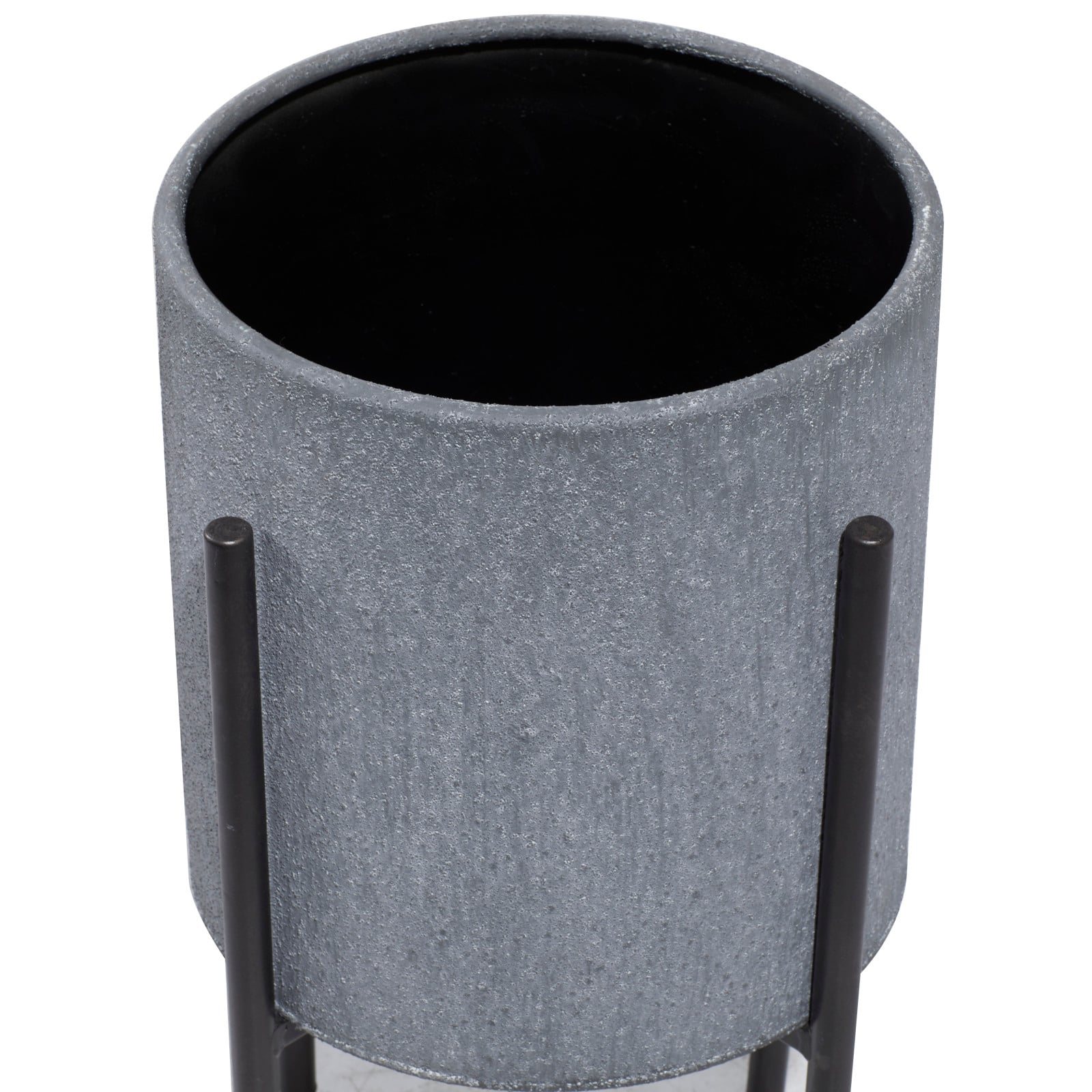 Modern Metal Planter Set
