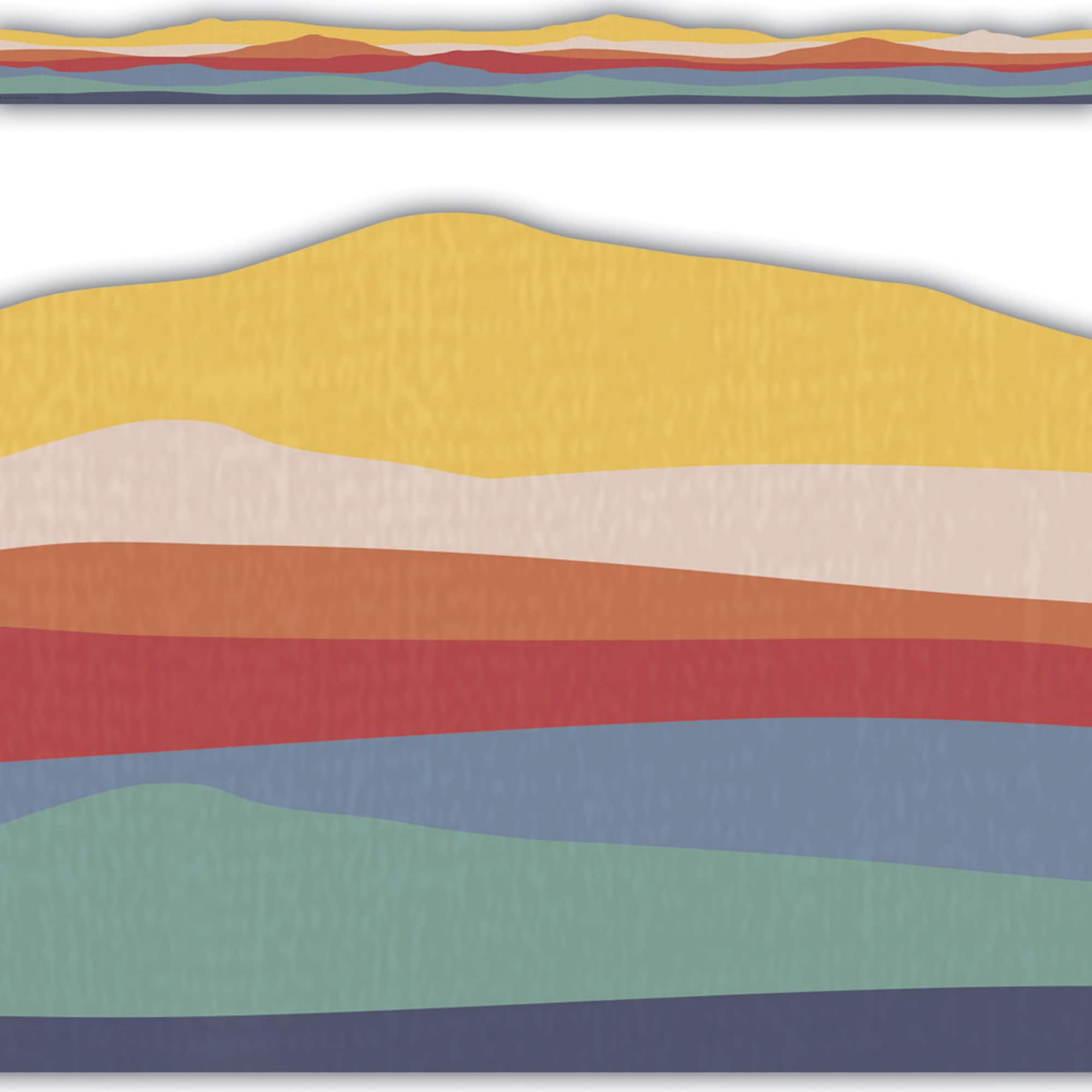 Teacher Created Resources® 2.75" x 35ft. Road Trip On the Horizon Die Cut Border Trim, 6 Packs of 12