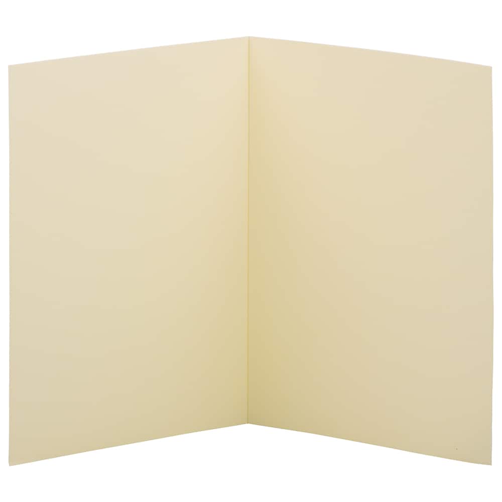 JAM Paper A2 Ivory Blank Foldover Cards