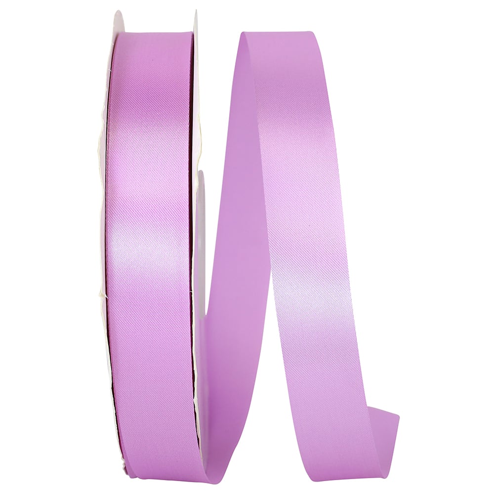 JAM Paper 7/8" x 100yd. Single Face Satin Allure Ribbon