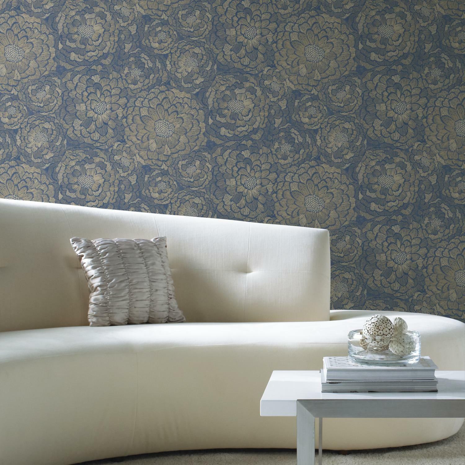 RoomMates Zen Dahlia Peel & Stick Wallpaper