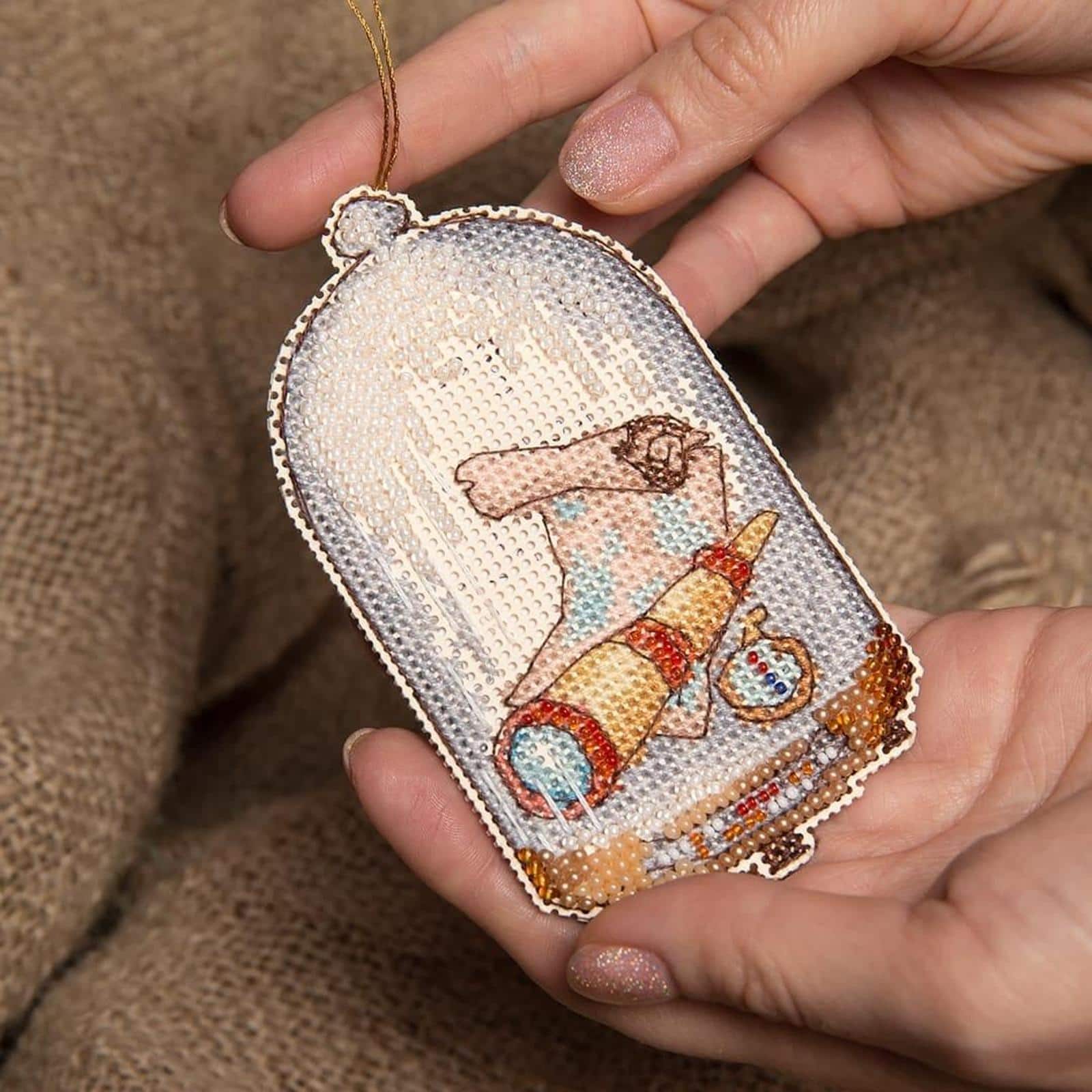 Crystal Art Plastic Canvas Counted Cross Stitch Kit In Search Of Treasures