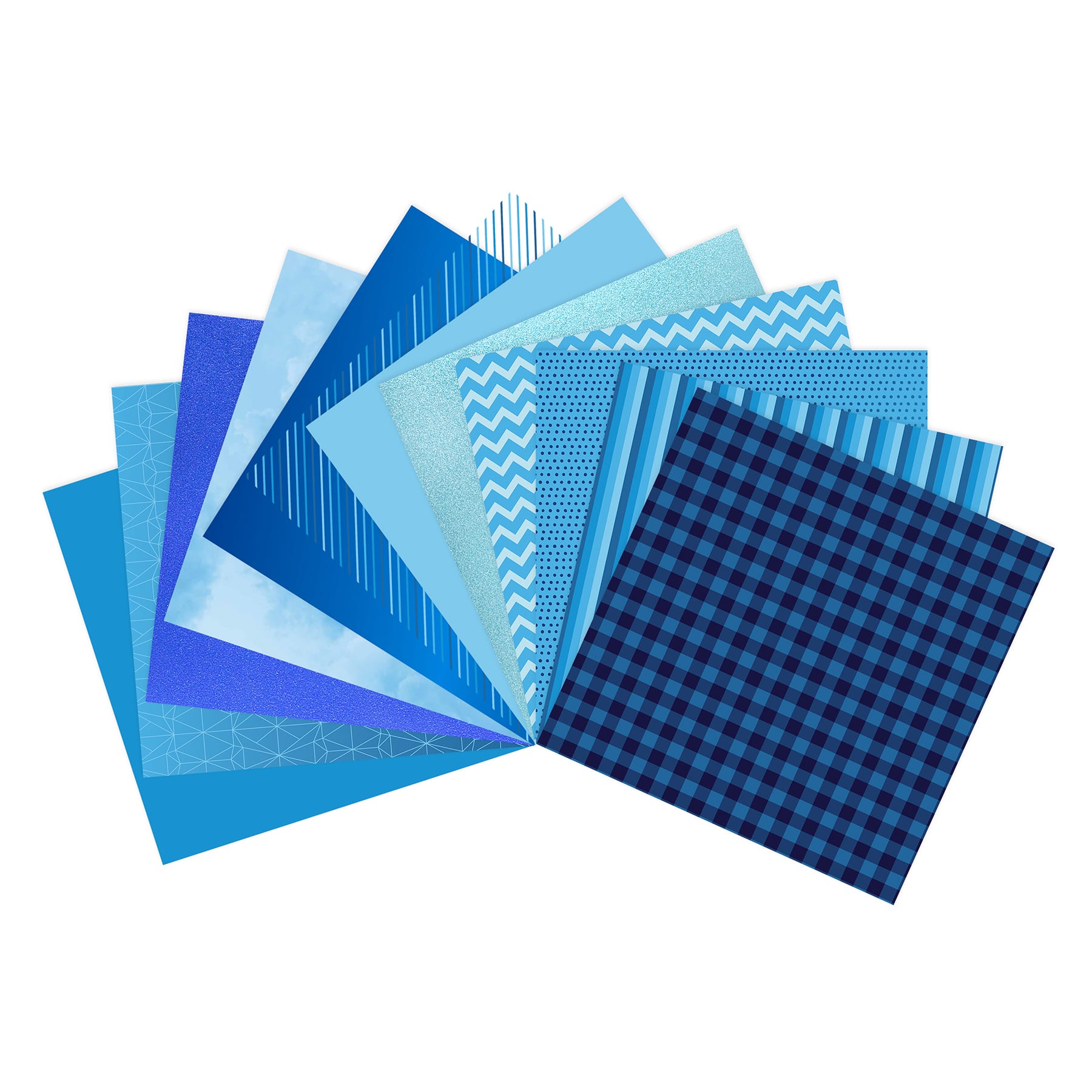 6 Pack: Specialty Blues Paper Pad by Recollections™, 12" x 12"
