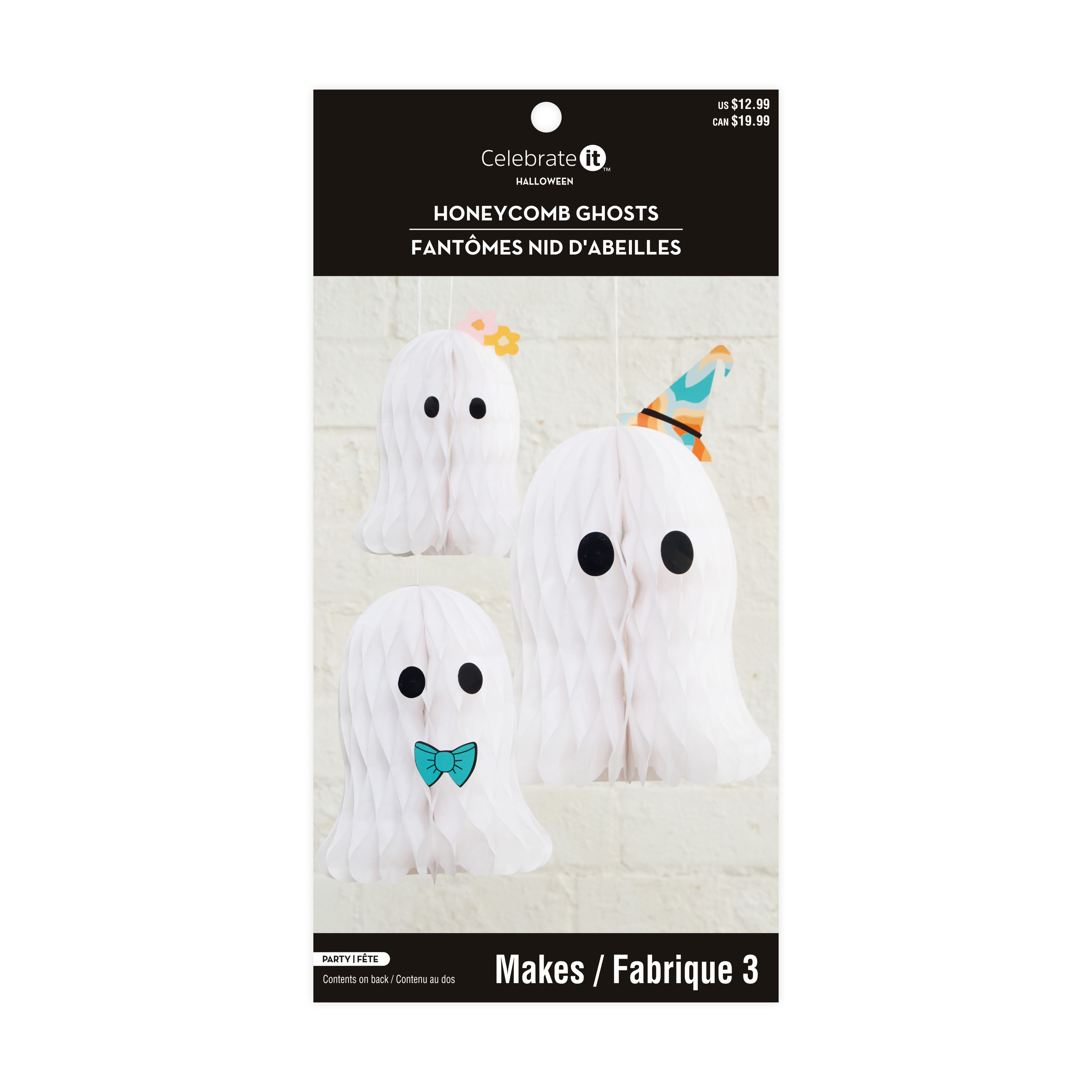Magical Honeycomb Ghosts, 3ct. by Celebrate It™