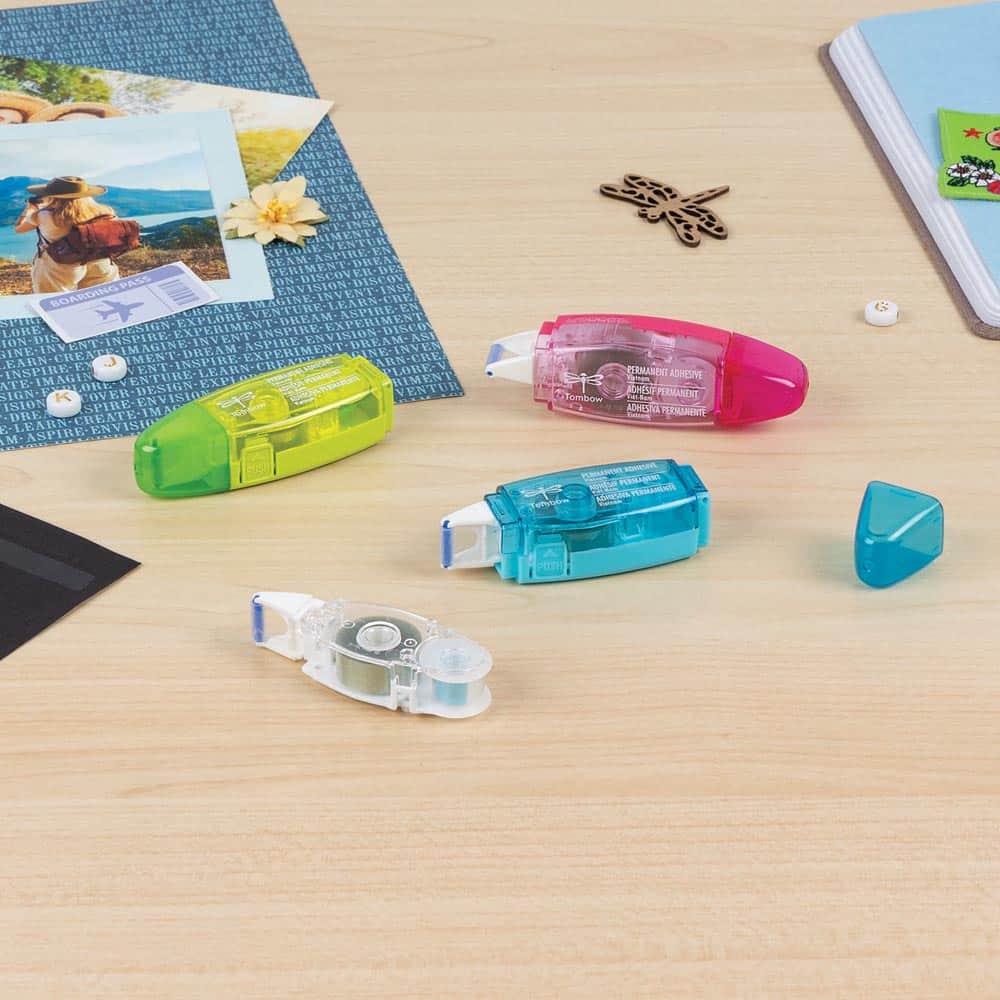 Tombow Power Mini Glue Tape Refills, 3ct.