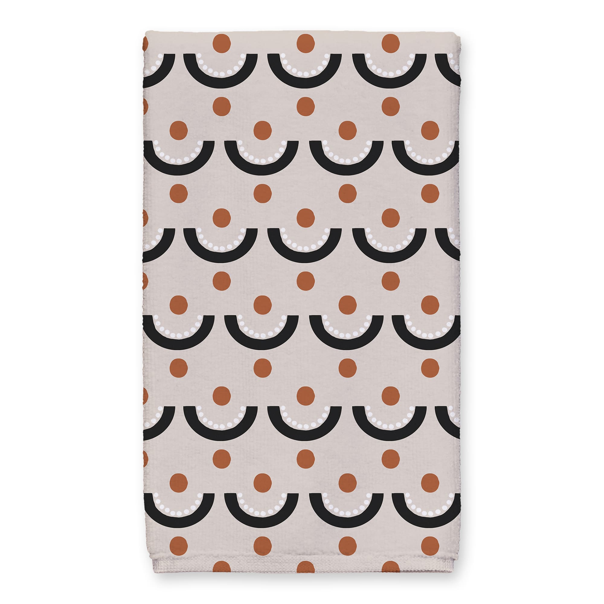 Circle Dot Pattern Tea Towel Set