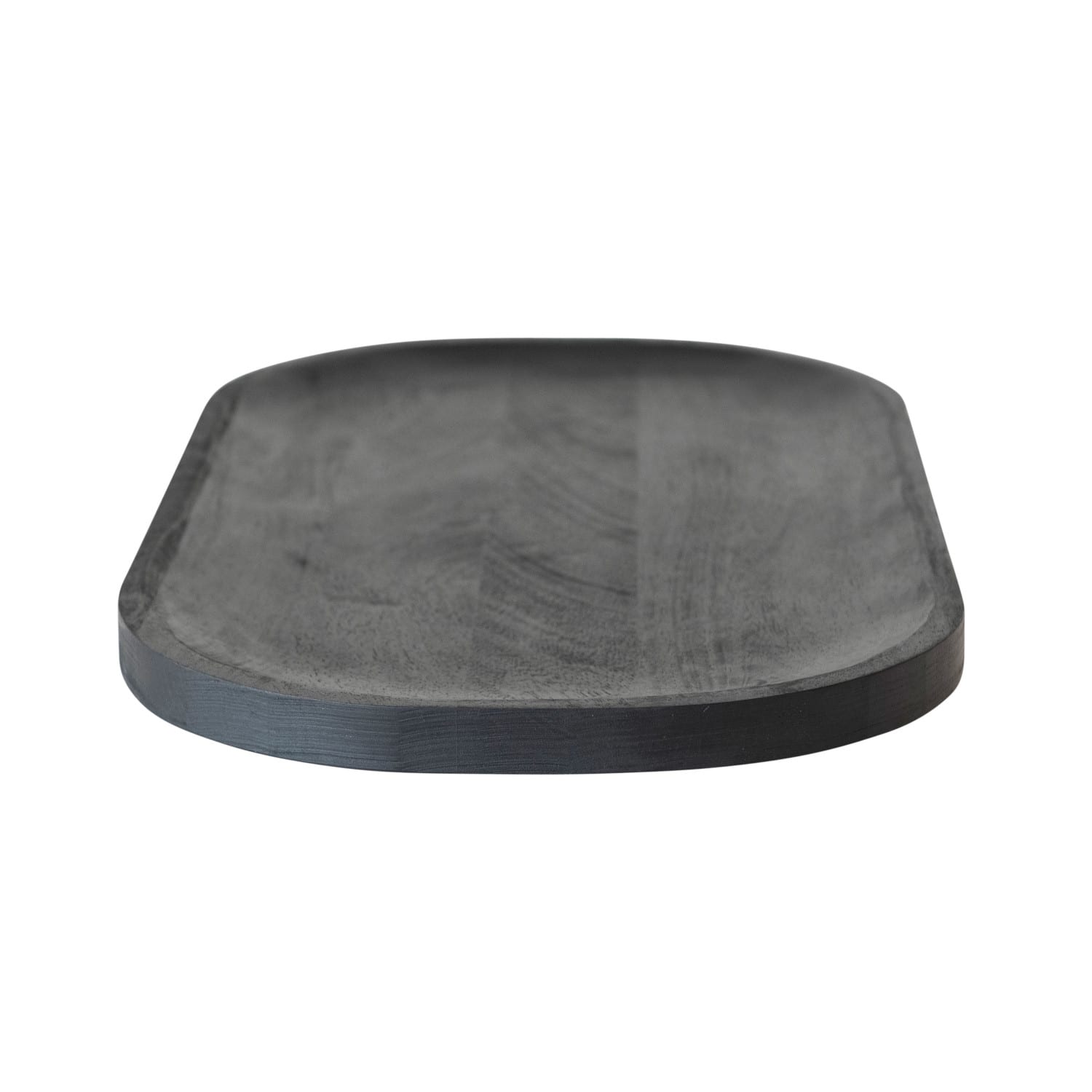 Hello Honey® 20" Wide Black Mango Wood Serving Board