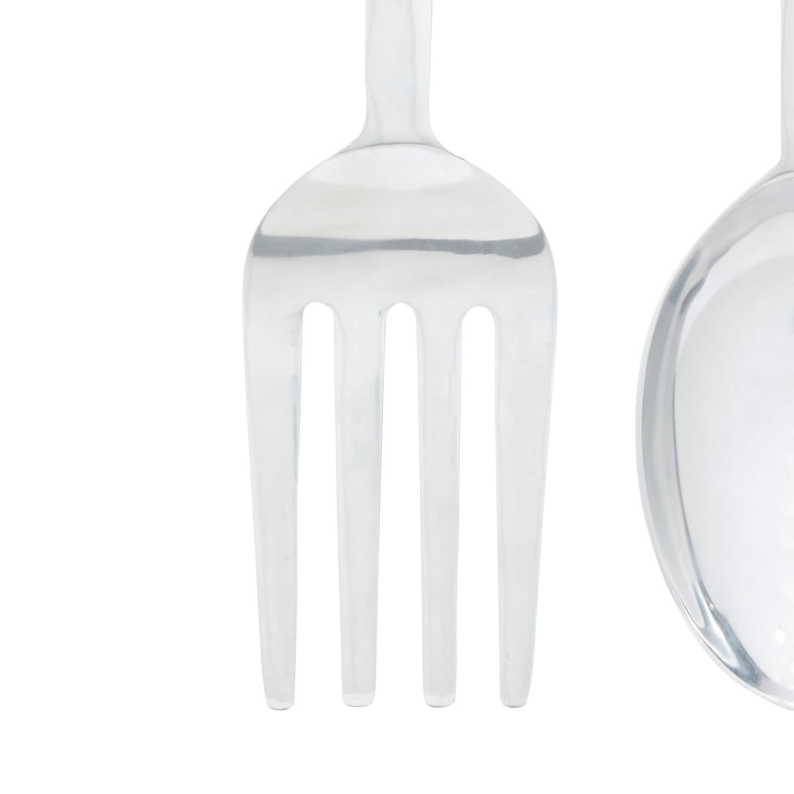 Wood & Aluminum Utensil Wall Décor Set
