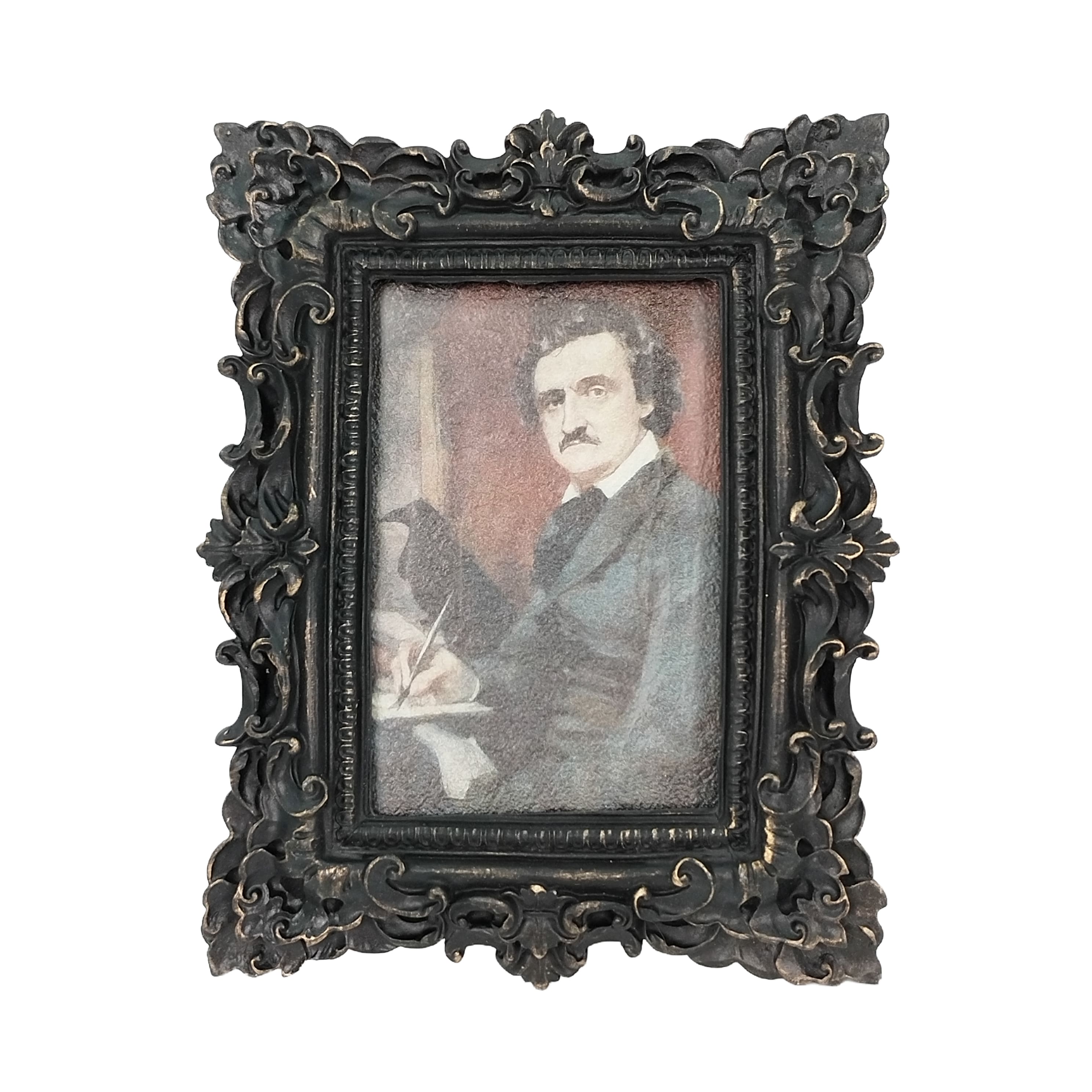 7" x 9" Framed Poe Portrait Tabletop Décor by Ashland®