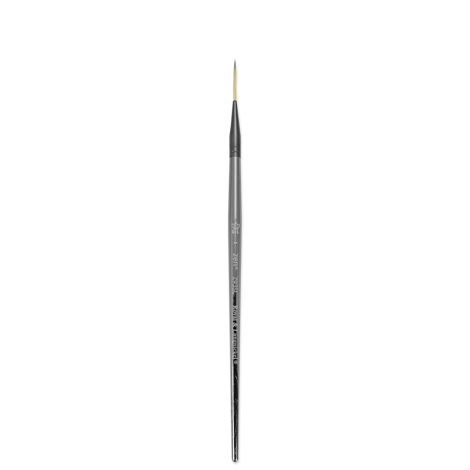 12 Pack: Zen™ Series 93 Short Handle Script Liner Brush