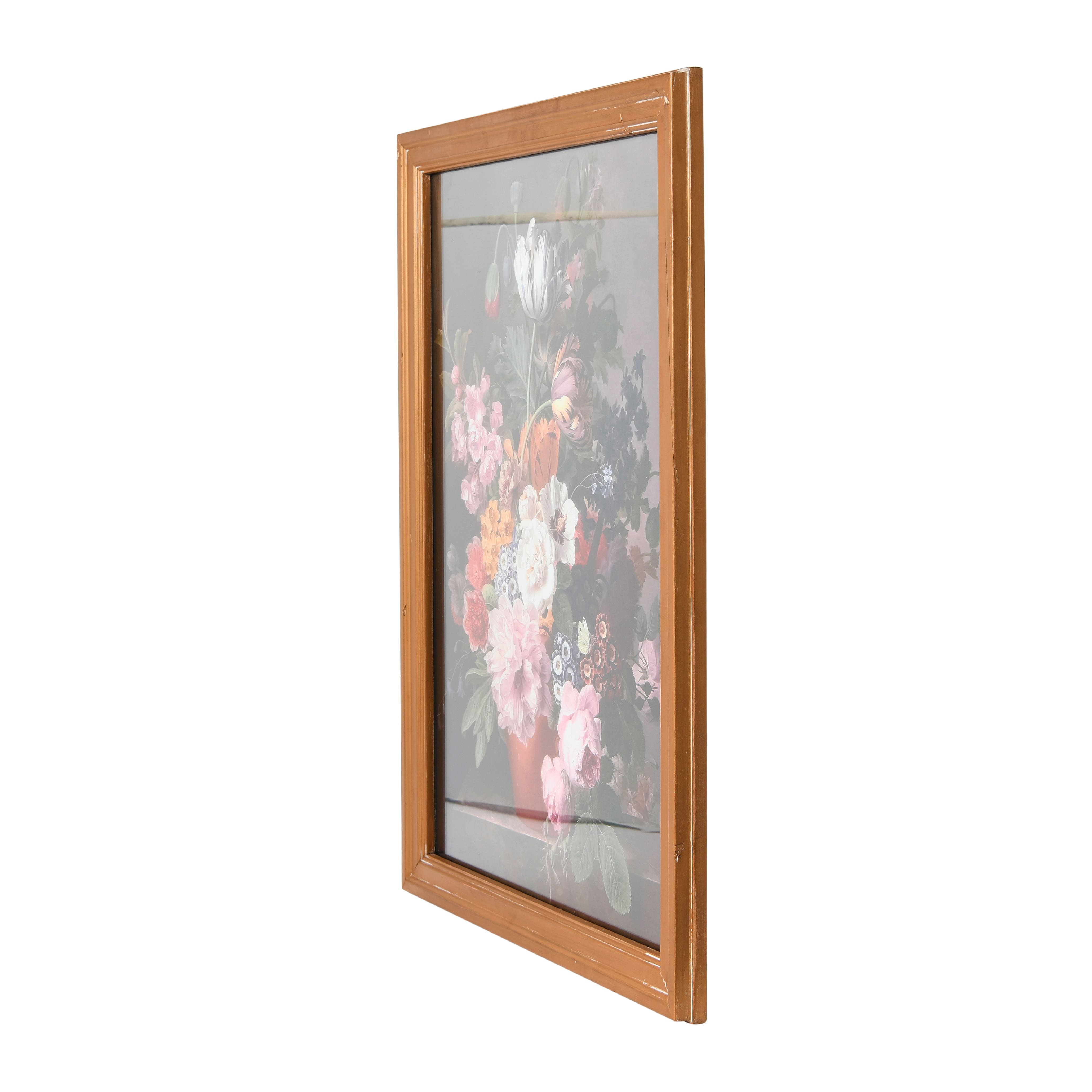 Hello Honey® Framed Vintage Reproduction Floral Still Life Print