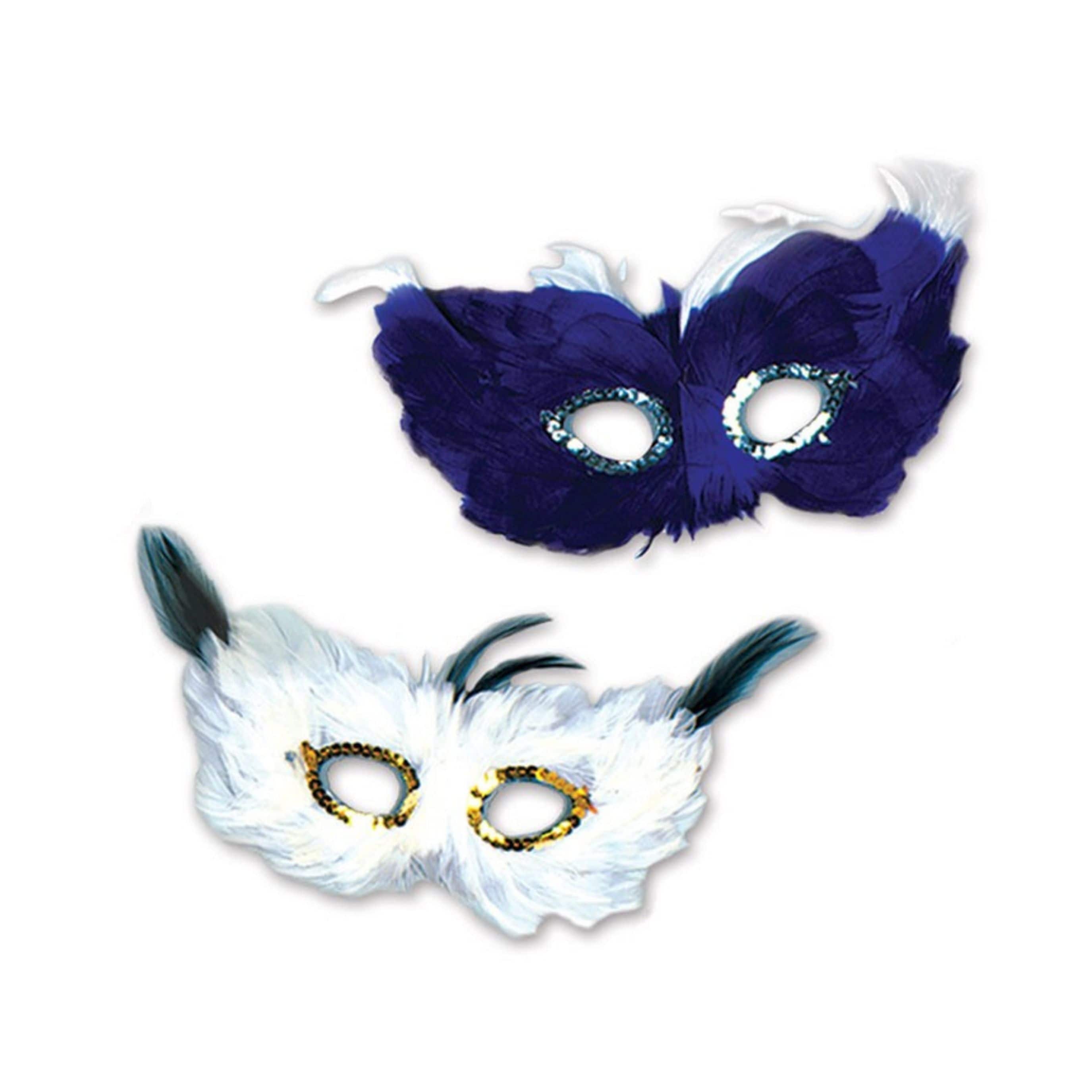 Beistle Mardi Gras Majestic Masks, 2ct.