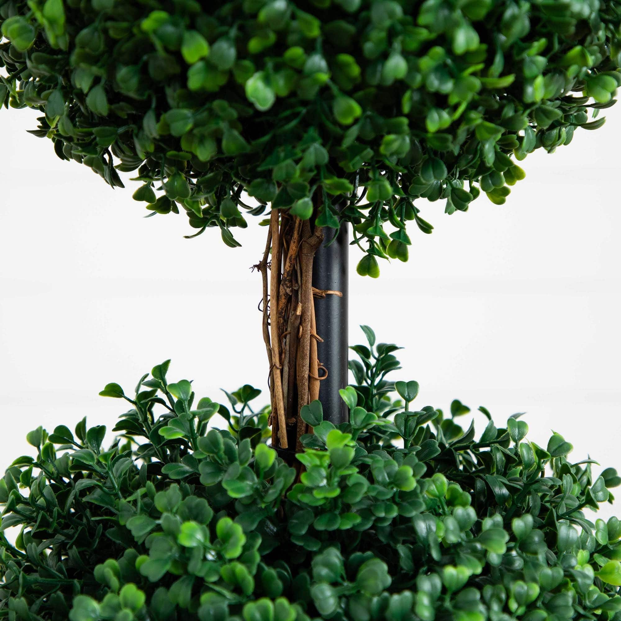 4ft. Potted Artificial Triple Ball Boxwood Topiary Tree