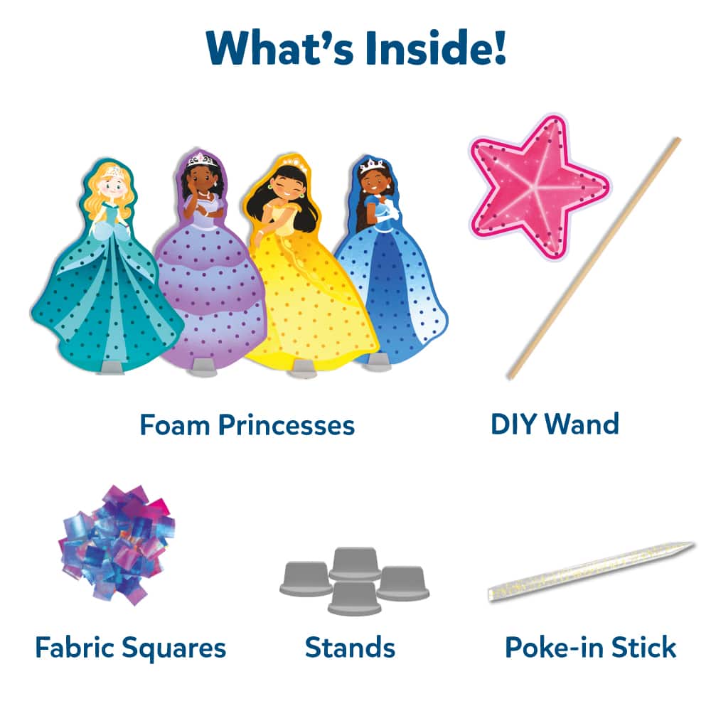 Skillmatics® Poke-in Art™ Magical Princesses Mess-Free Art for Kids