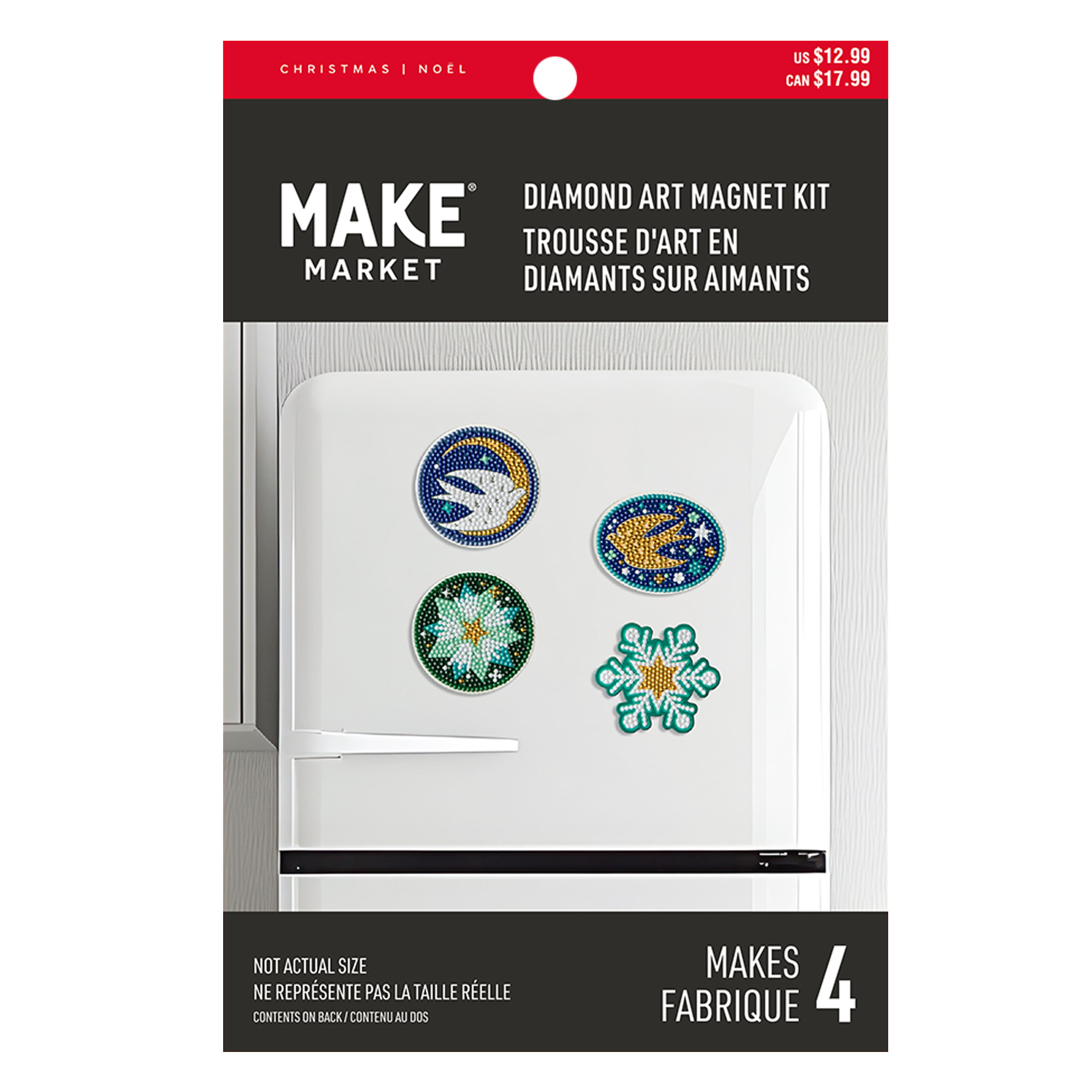 3" Starry Diamond Art Magnet Kit by Make Market®
