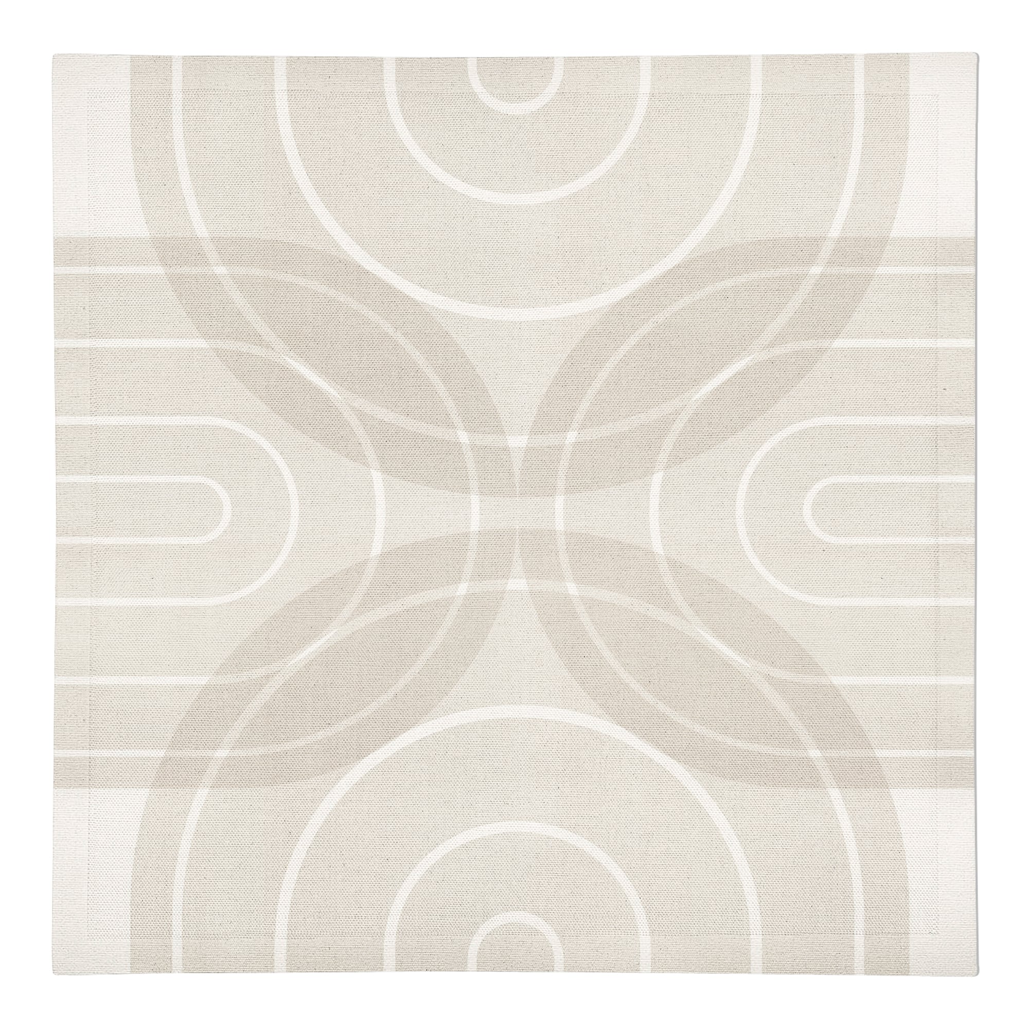 Neutral Rainbow 10" x 10" Cotton Twill Napkin