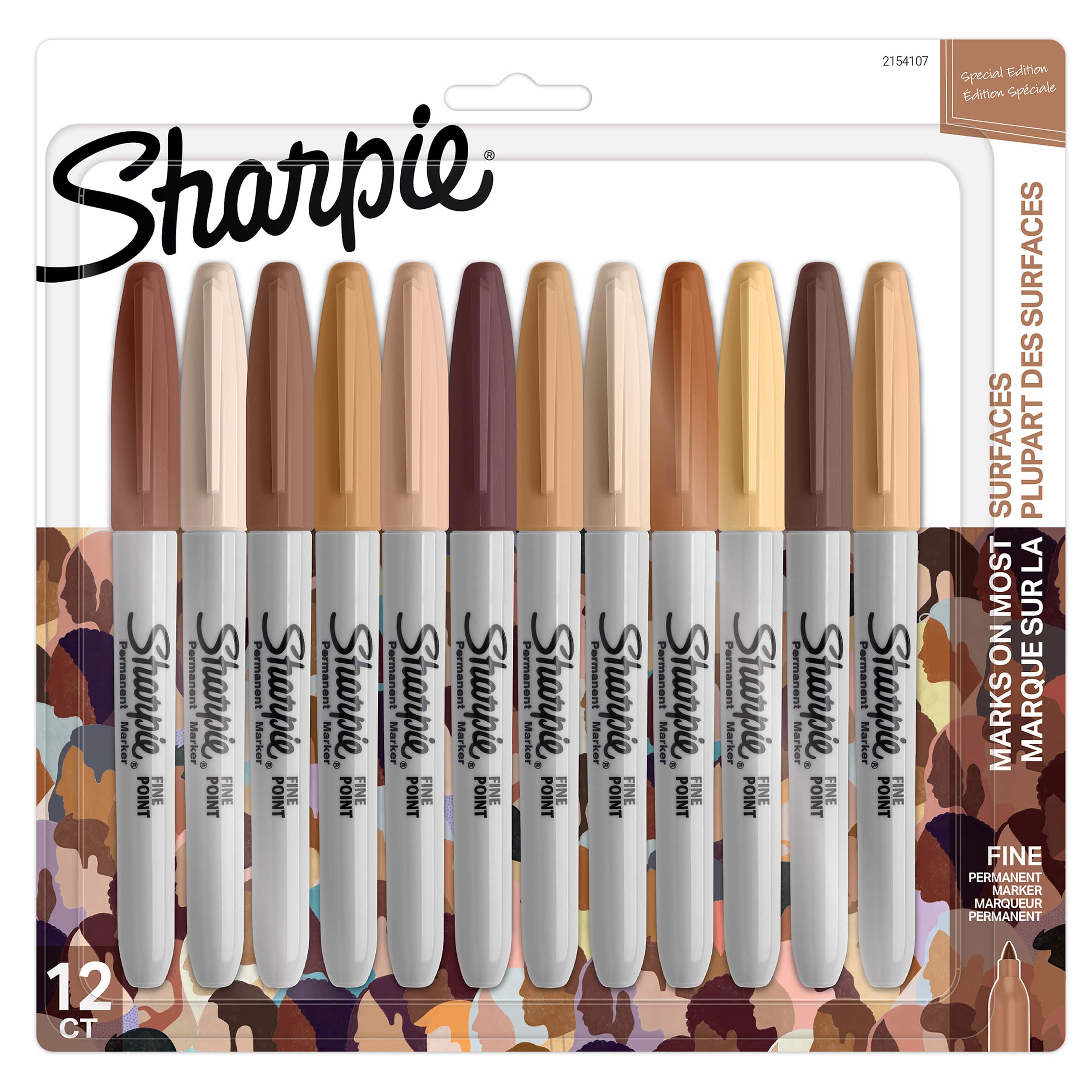 Sharpie® Portrait Colours Fine Point Permanent Markers