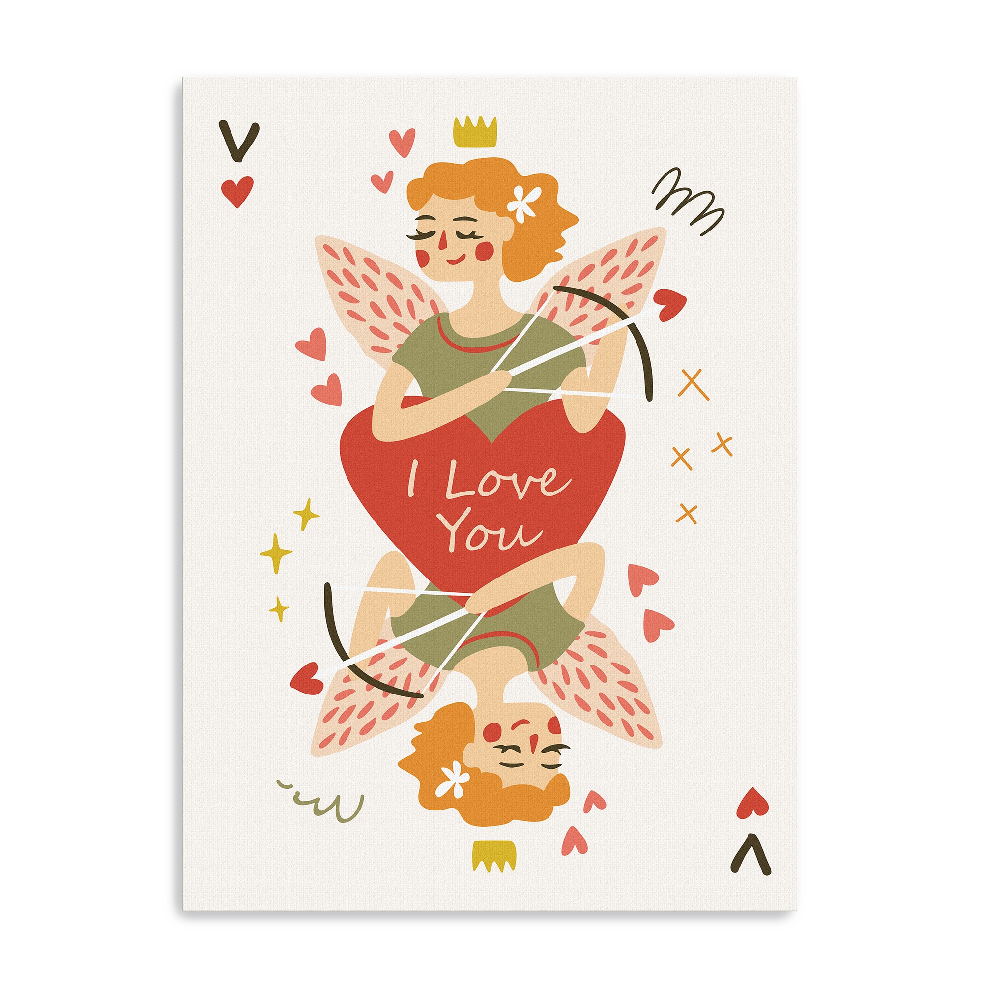 Love Card II Canvas Giclée Art