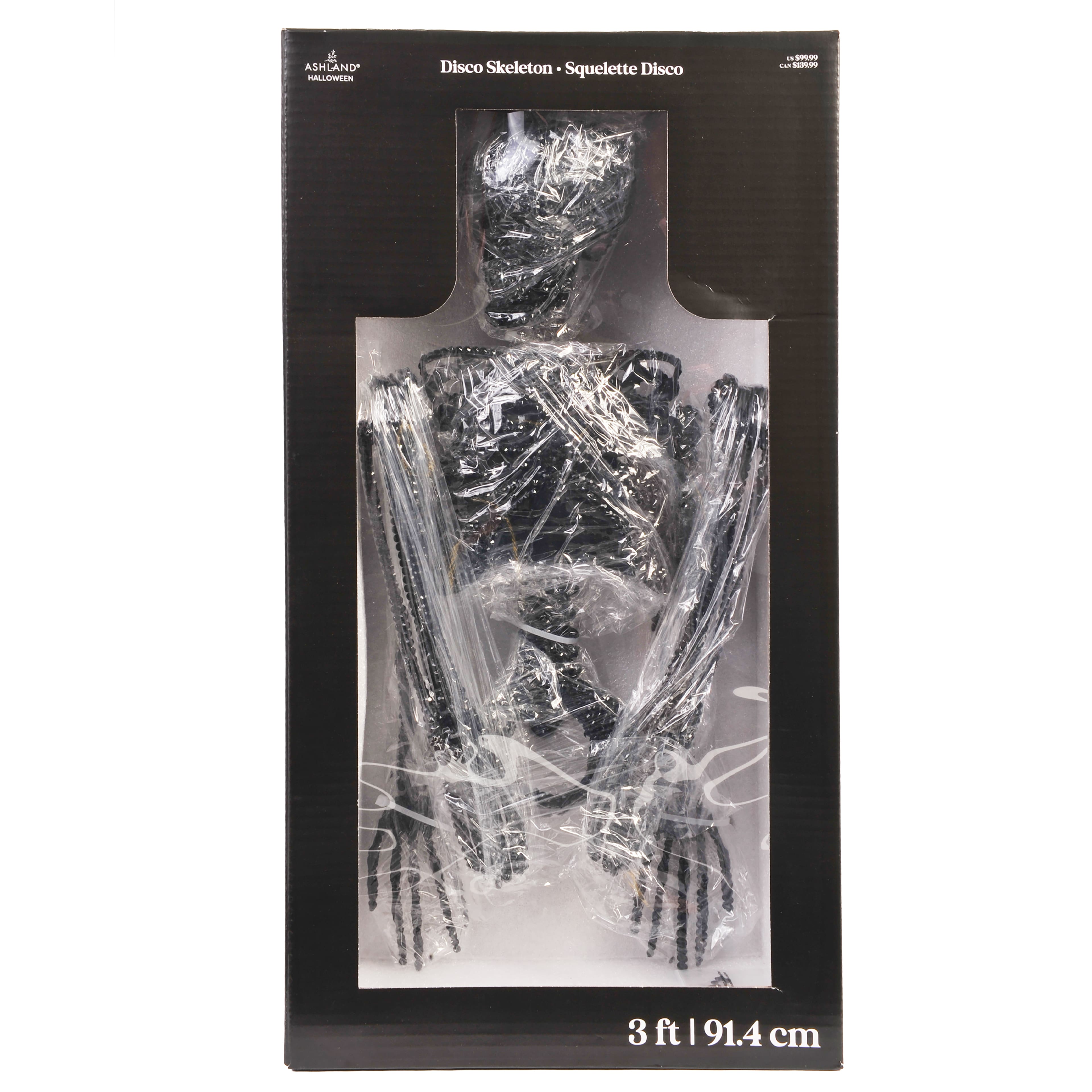 3ft. Rhinestone Disco Skeleton by Ashland