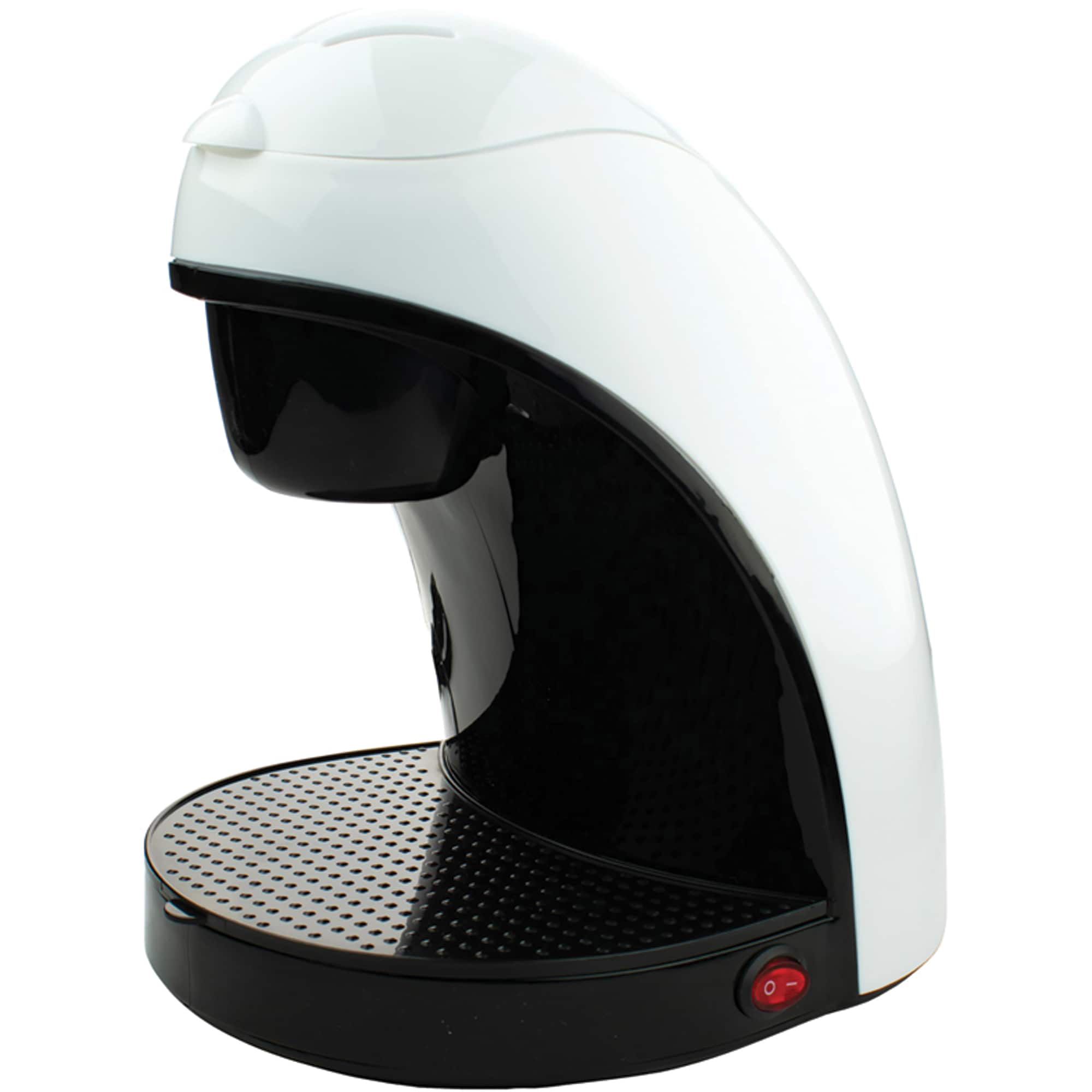 Brentwood White Single-Serve Coffee Maker with Porcelain Mug