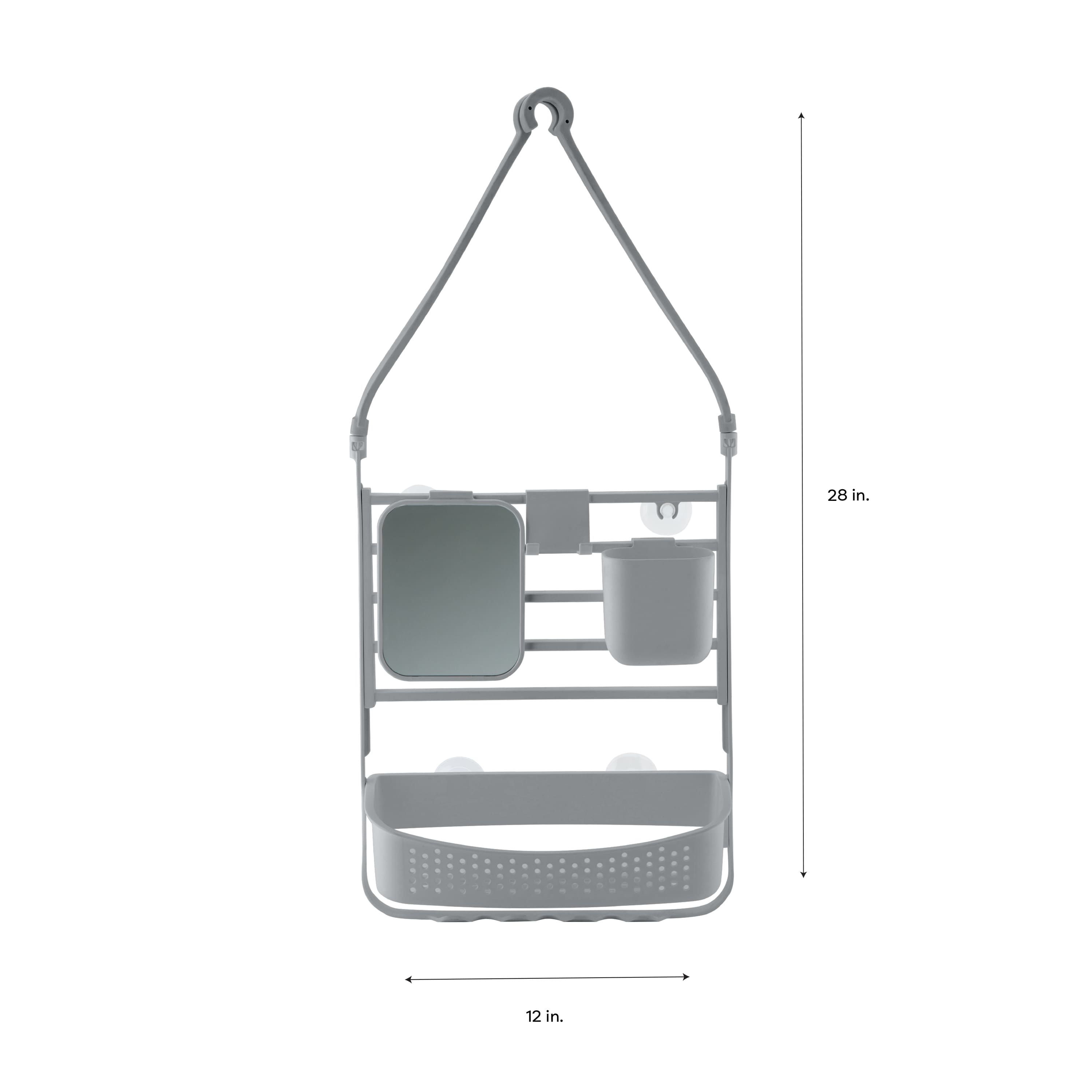 Bath Bliss 28" Deluxe Flex Adjustable Shower Caddy