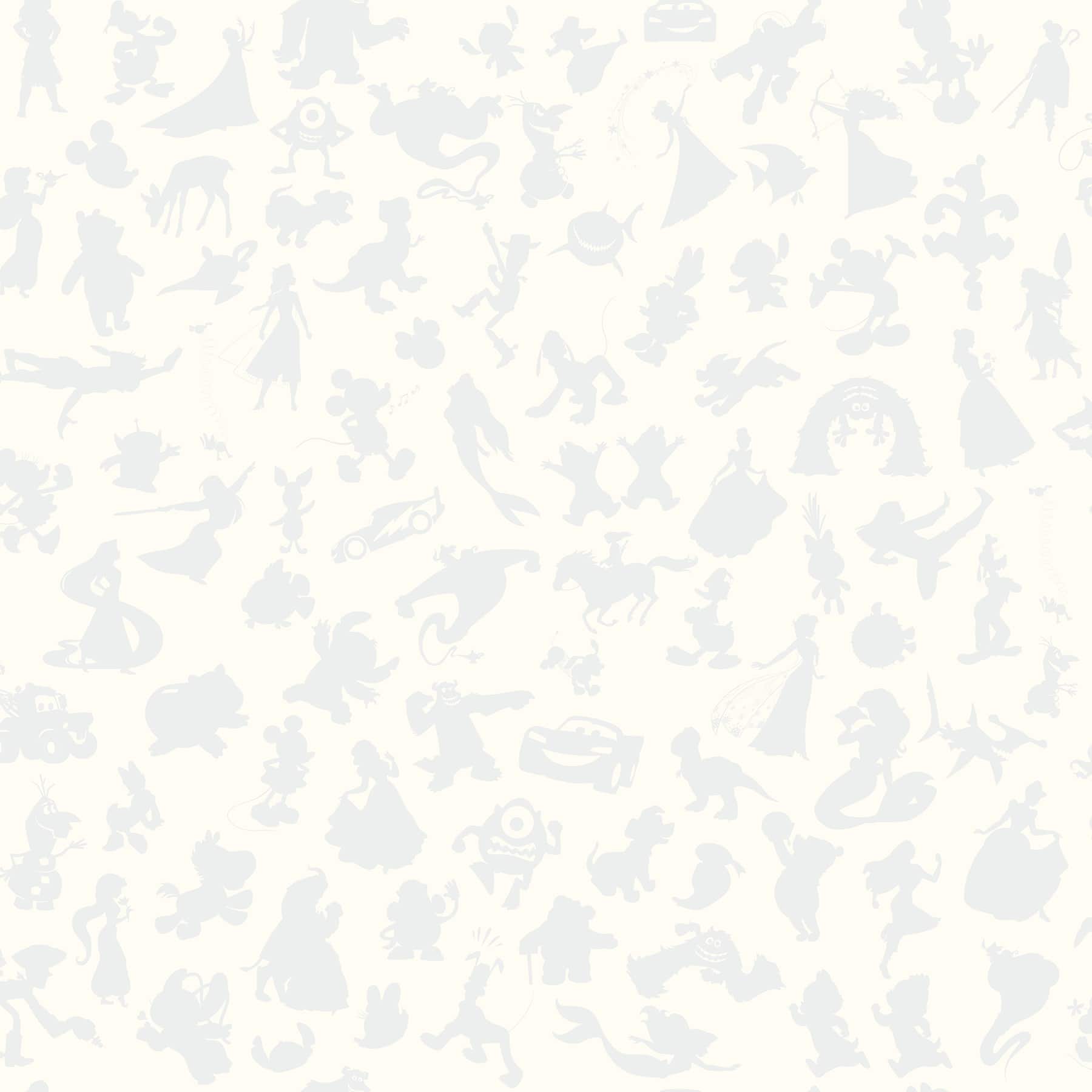 RoomMates Disney 100th Anniversary Characters Pearl Peel & Stick Wallpaper